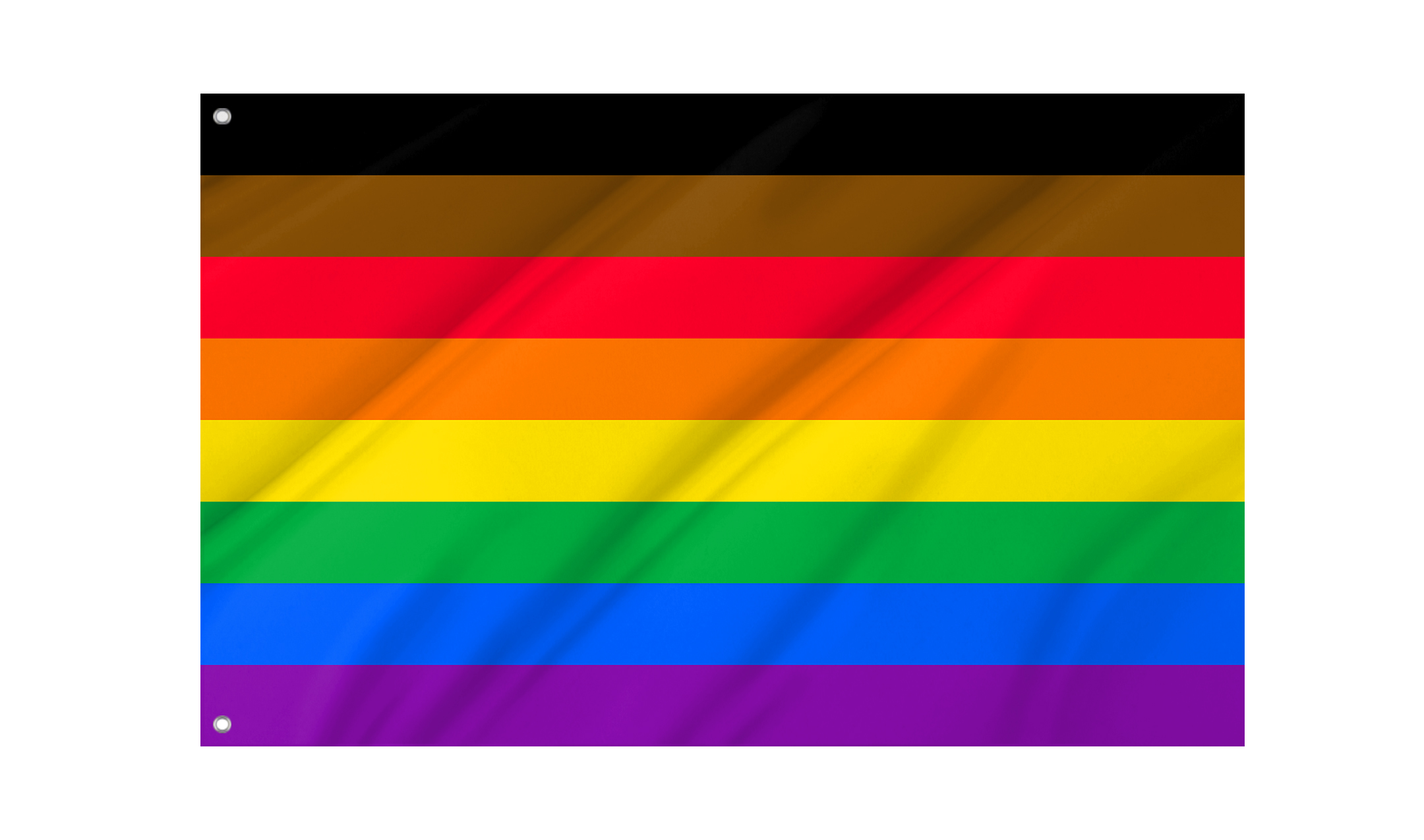 Philadelphia Pride Flag for Indoor & Outdoor Use