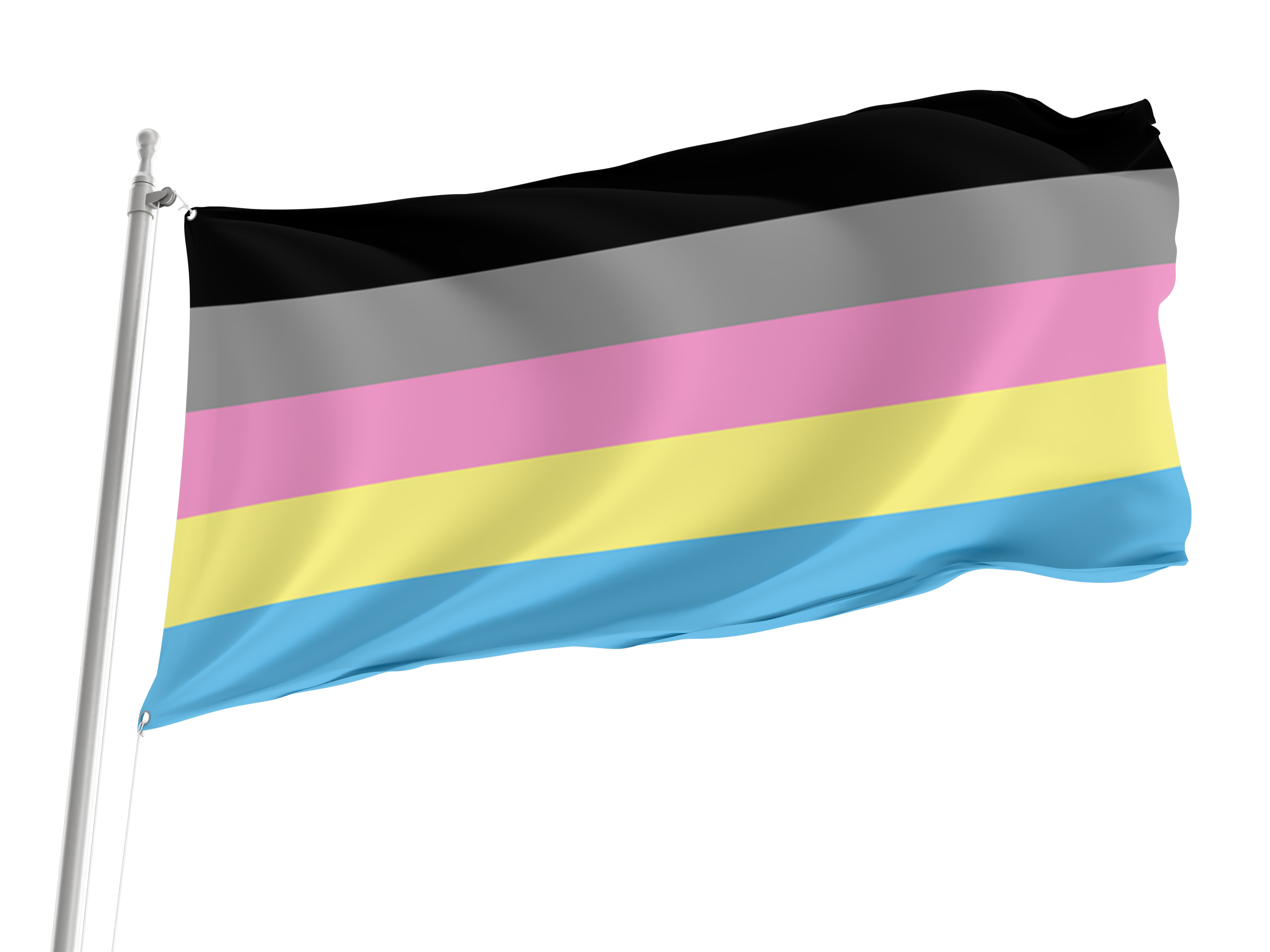 Polygender Flag for Indoor & Outdoor Use