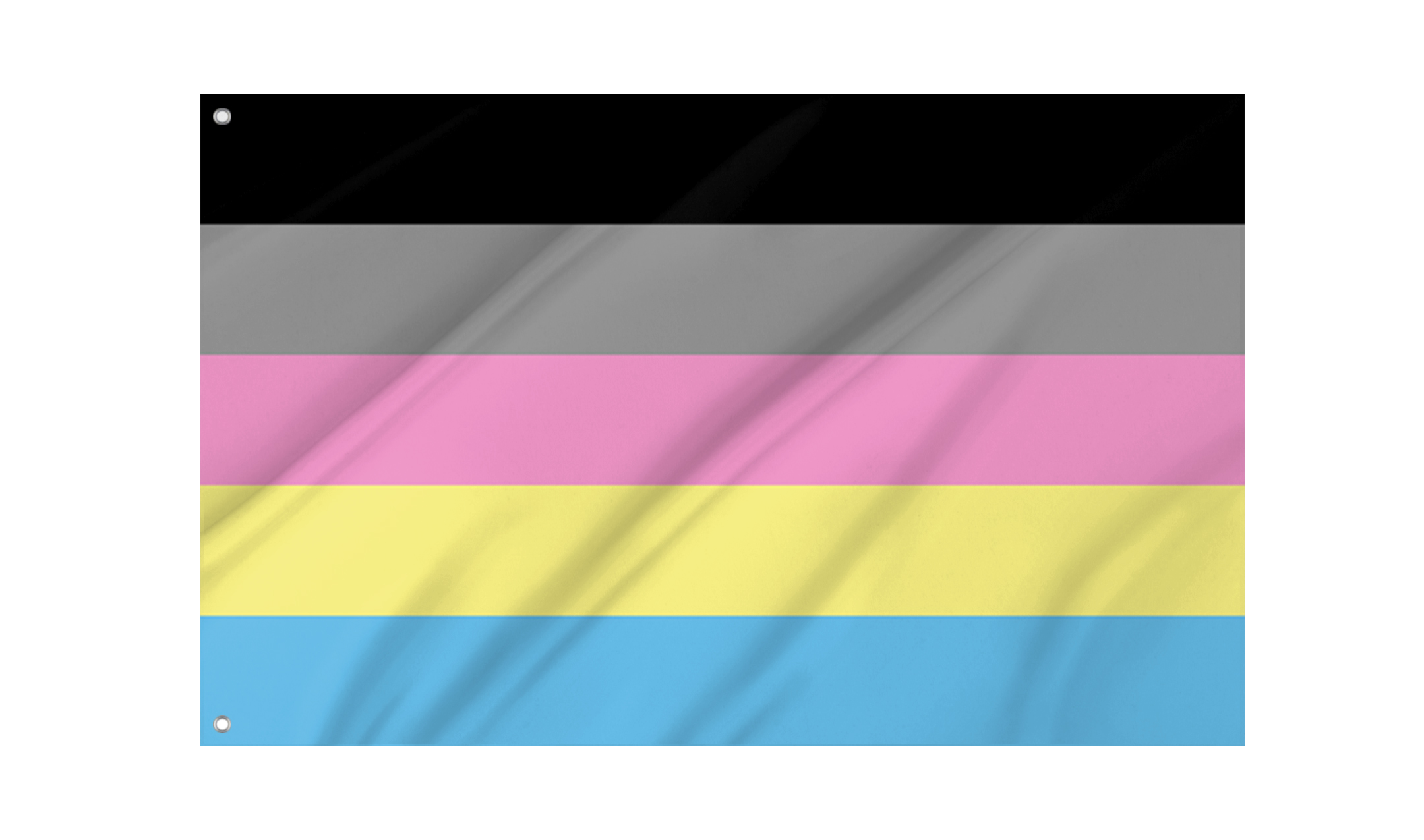 Polygender Flag for Indoor & Outdoor Use