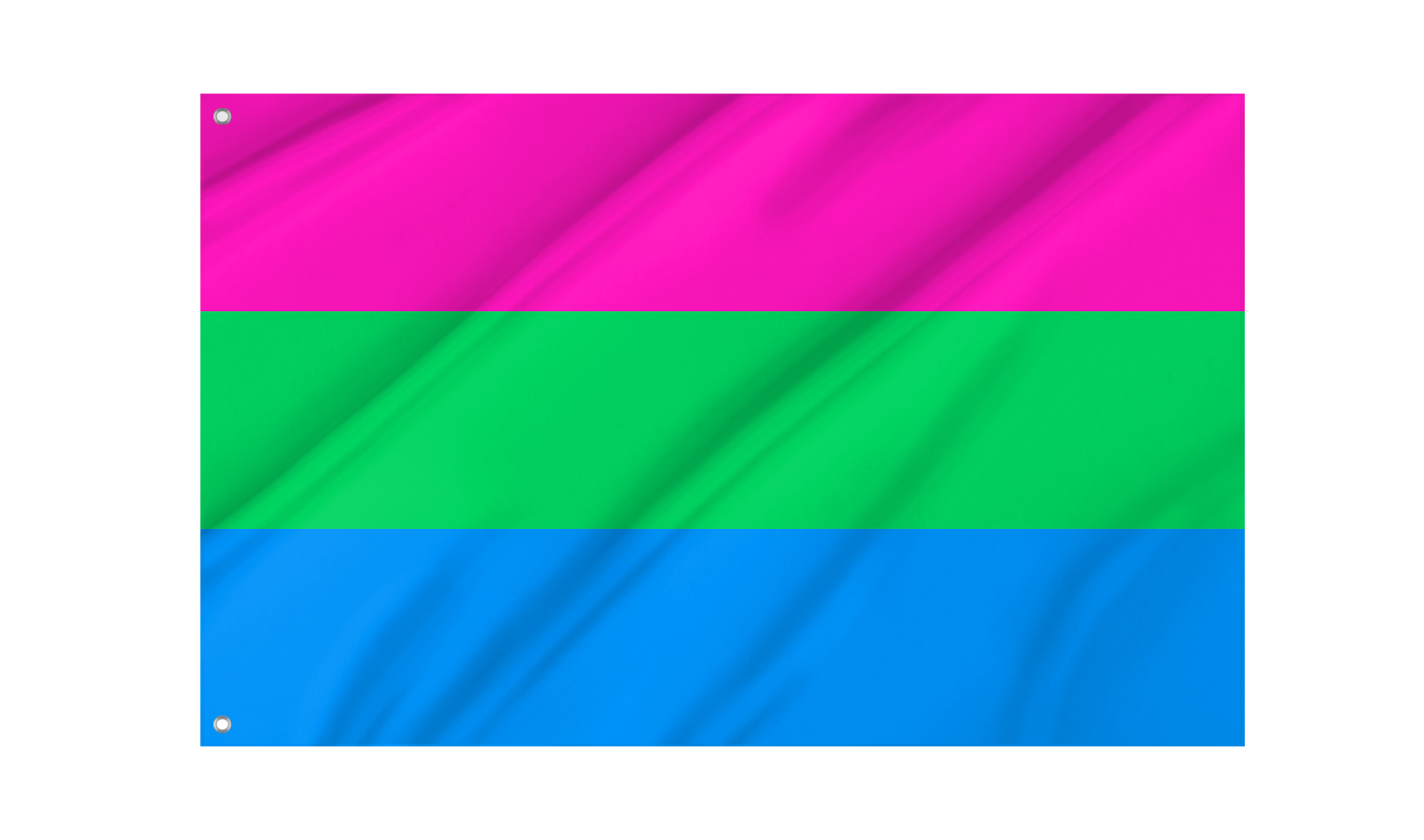 Polysexual Flag for Indoor & Outdoor Use