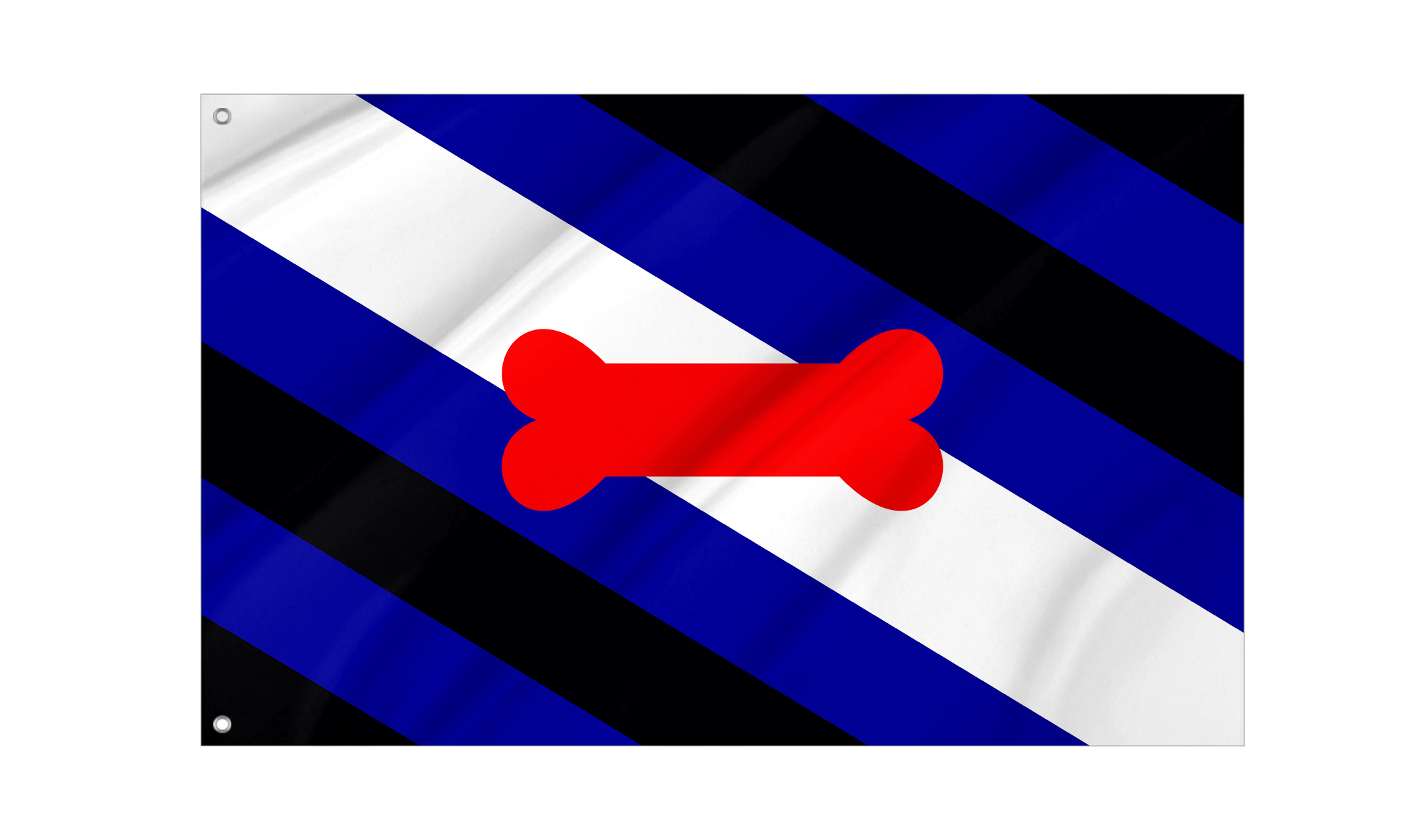 Puppy Play Pride Flag for Indoor & Outdoor Use