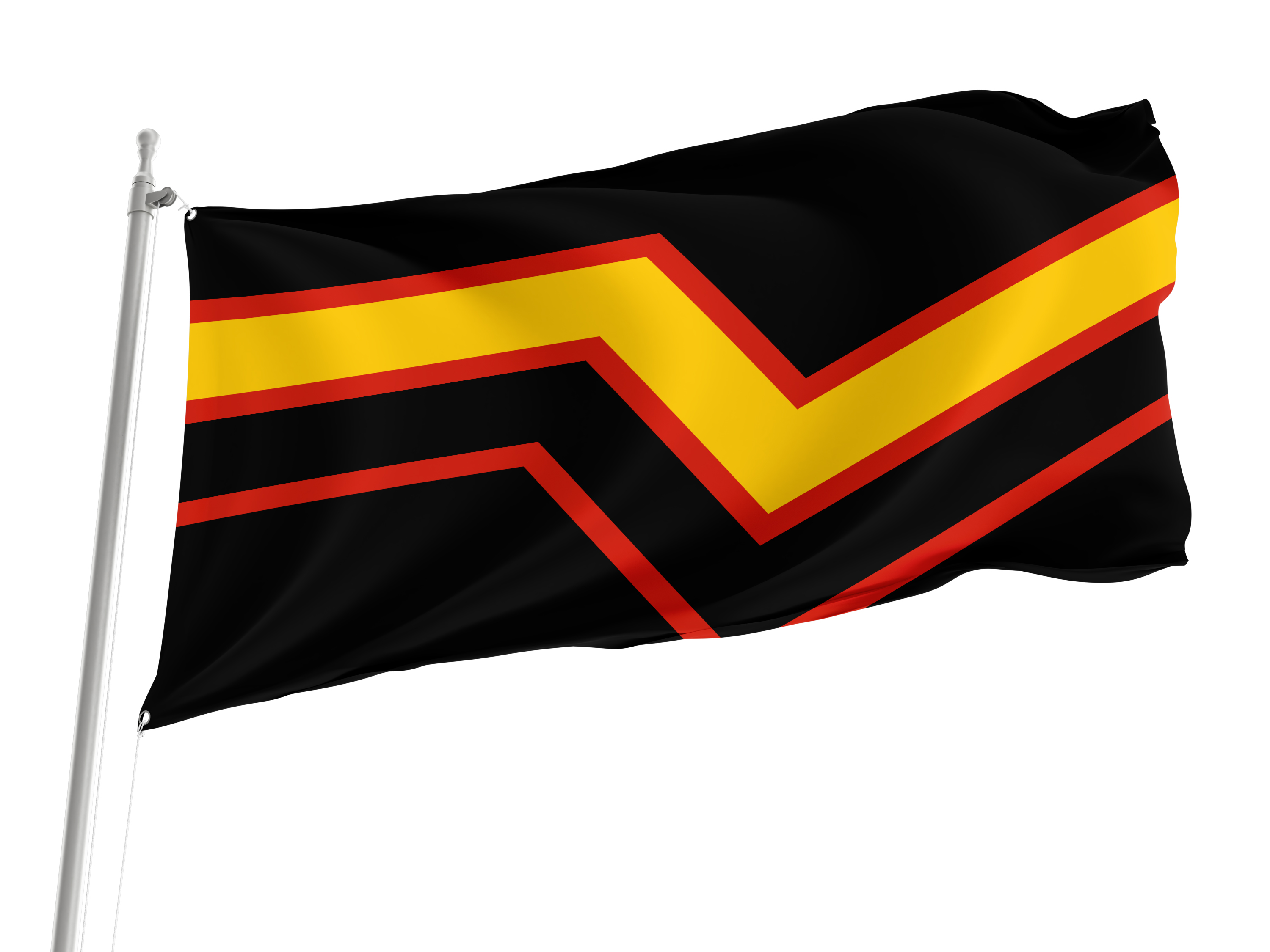 Rubber Fetish Pride Flag for Indoor & Outdoor Use