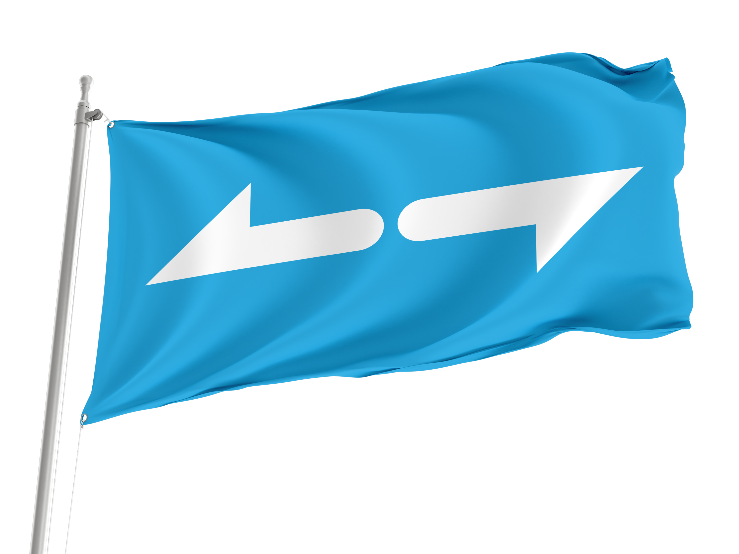 Side Pride Flag for Indoor & Outdoor Use