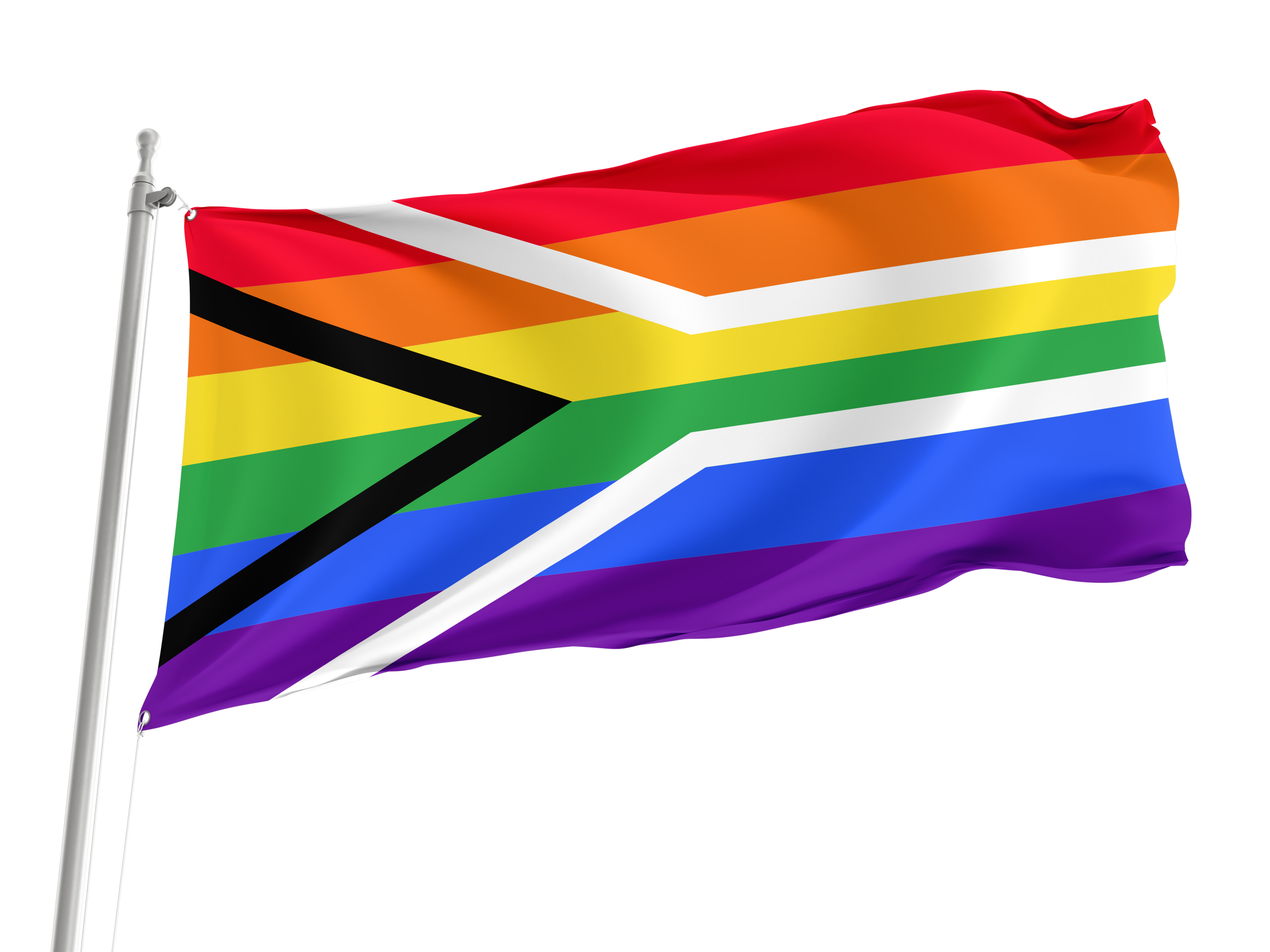 South Africa Pride Flag for Indoor & Outdoor Use
