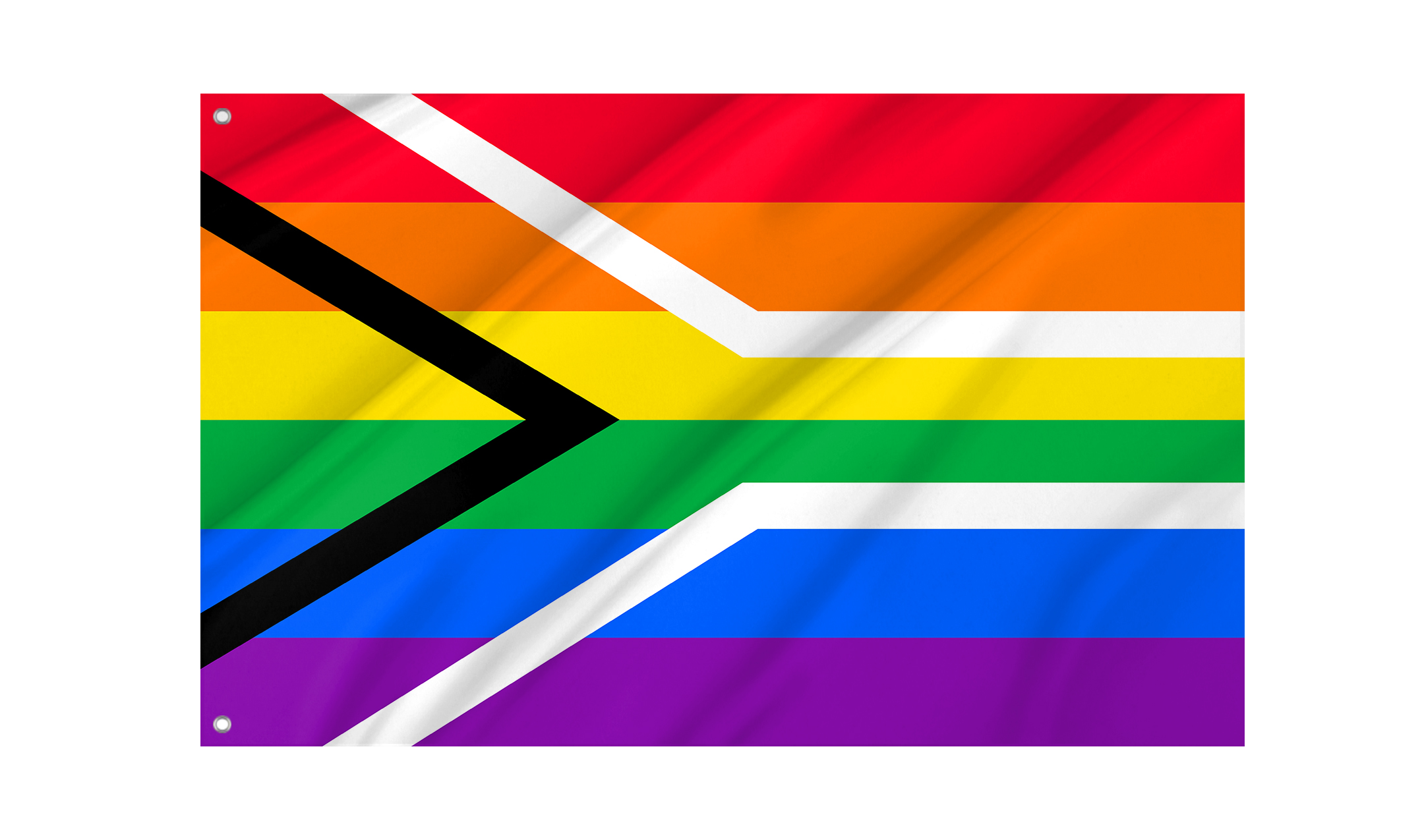 South Africa Pride Flag for Indoor & Outdoor Use