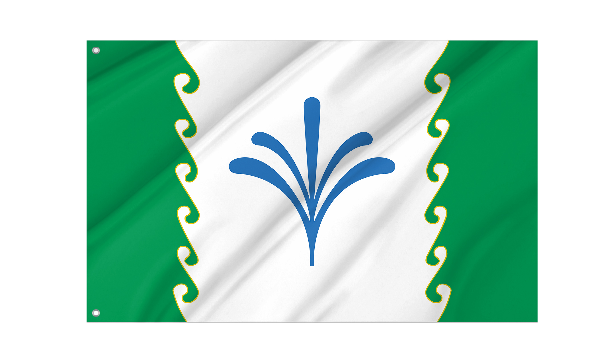 Gafuriysky Rayon Flag for Indoor & Outdoor Use