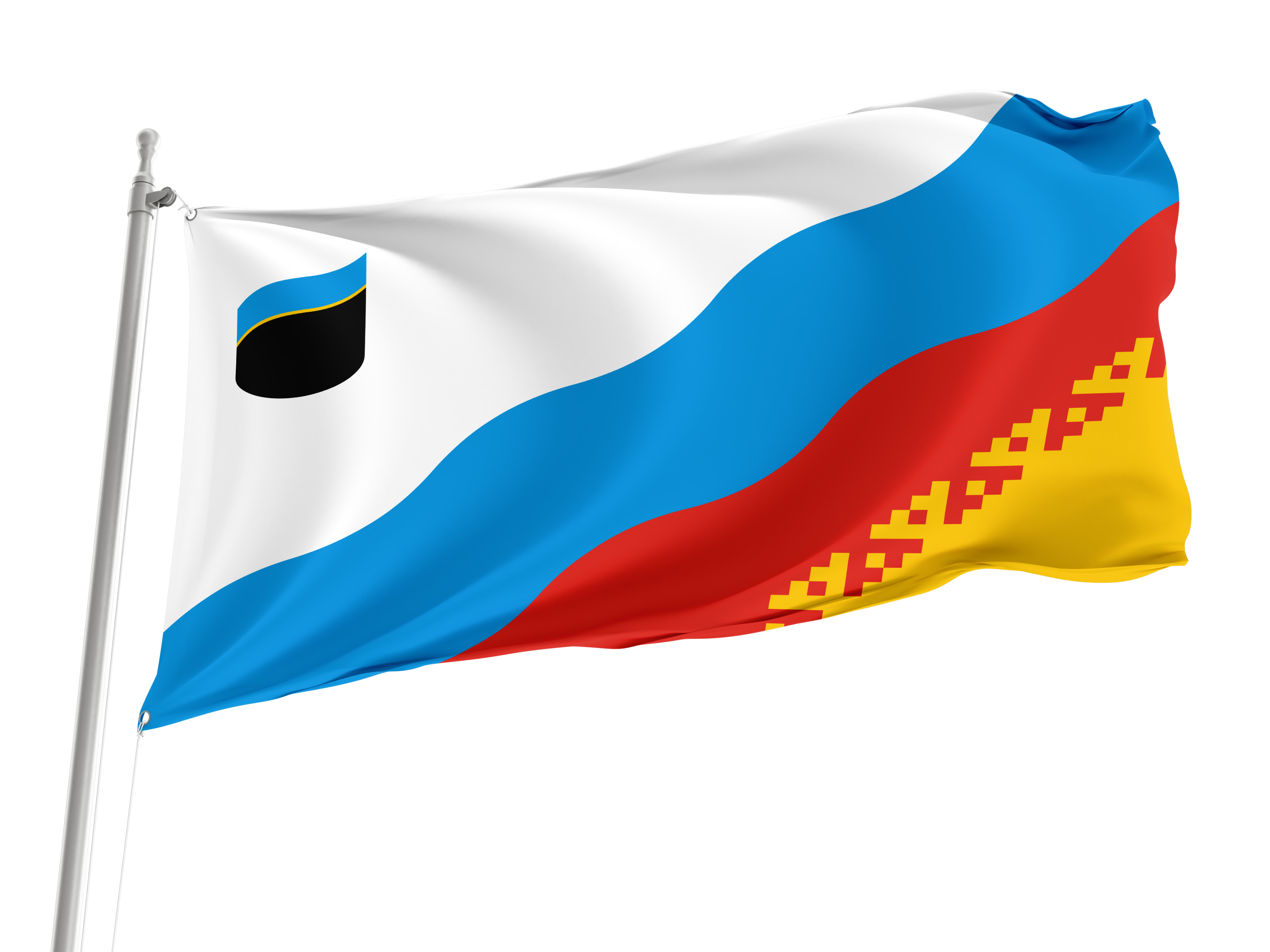 Gubkinsky Flag for Indoor & Outdoor Use