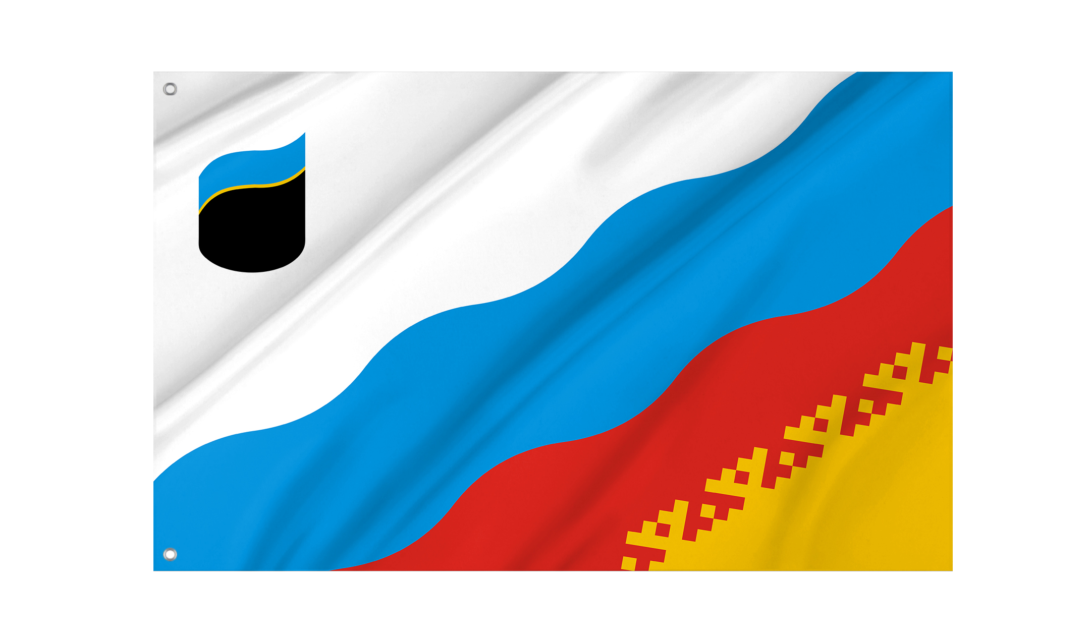 Gubkinsky Flag for Indoor & Outdoor Use