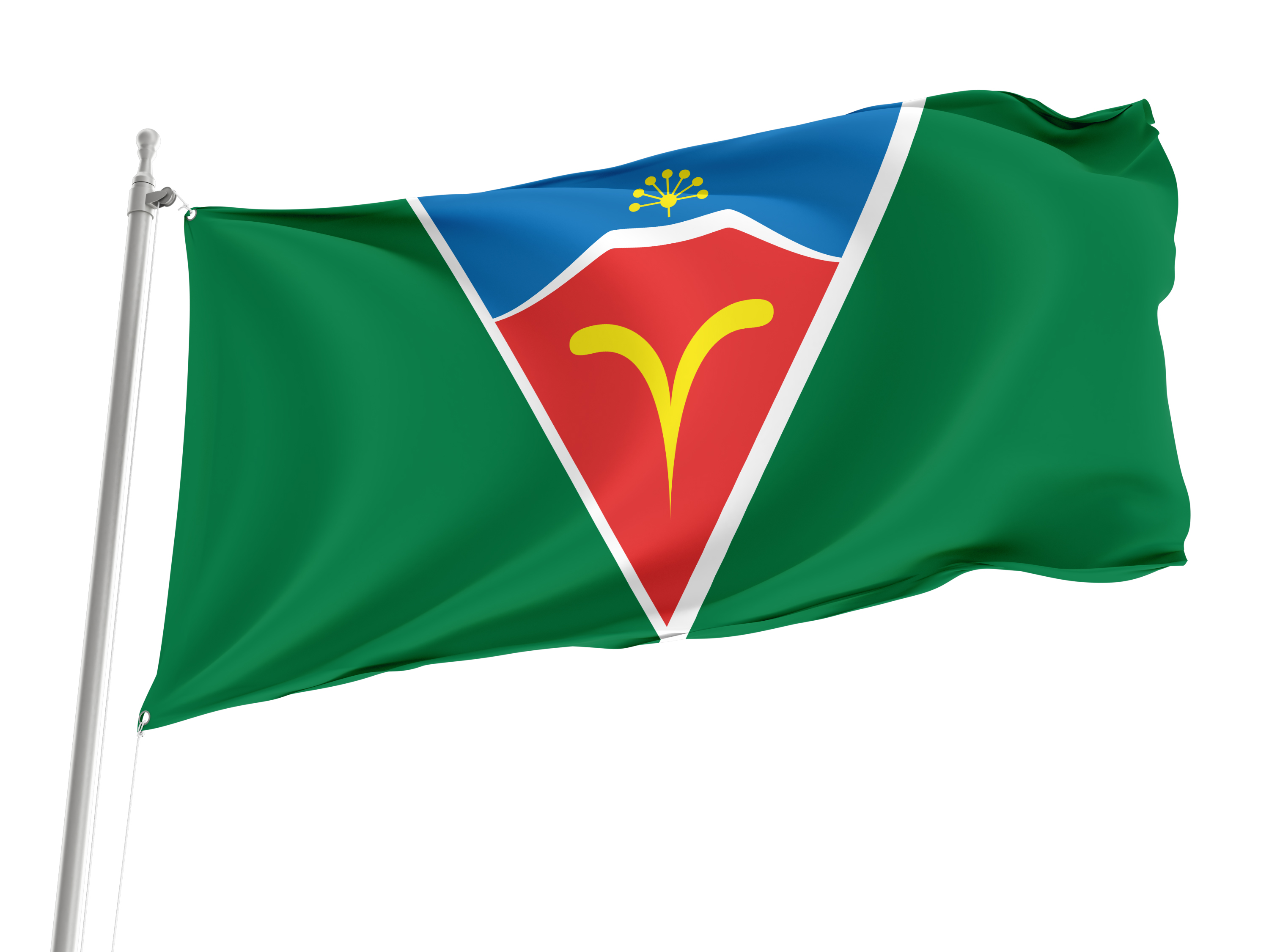 Ishimbay Flag for Indoor & Outdoor Use