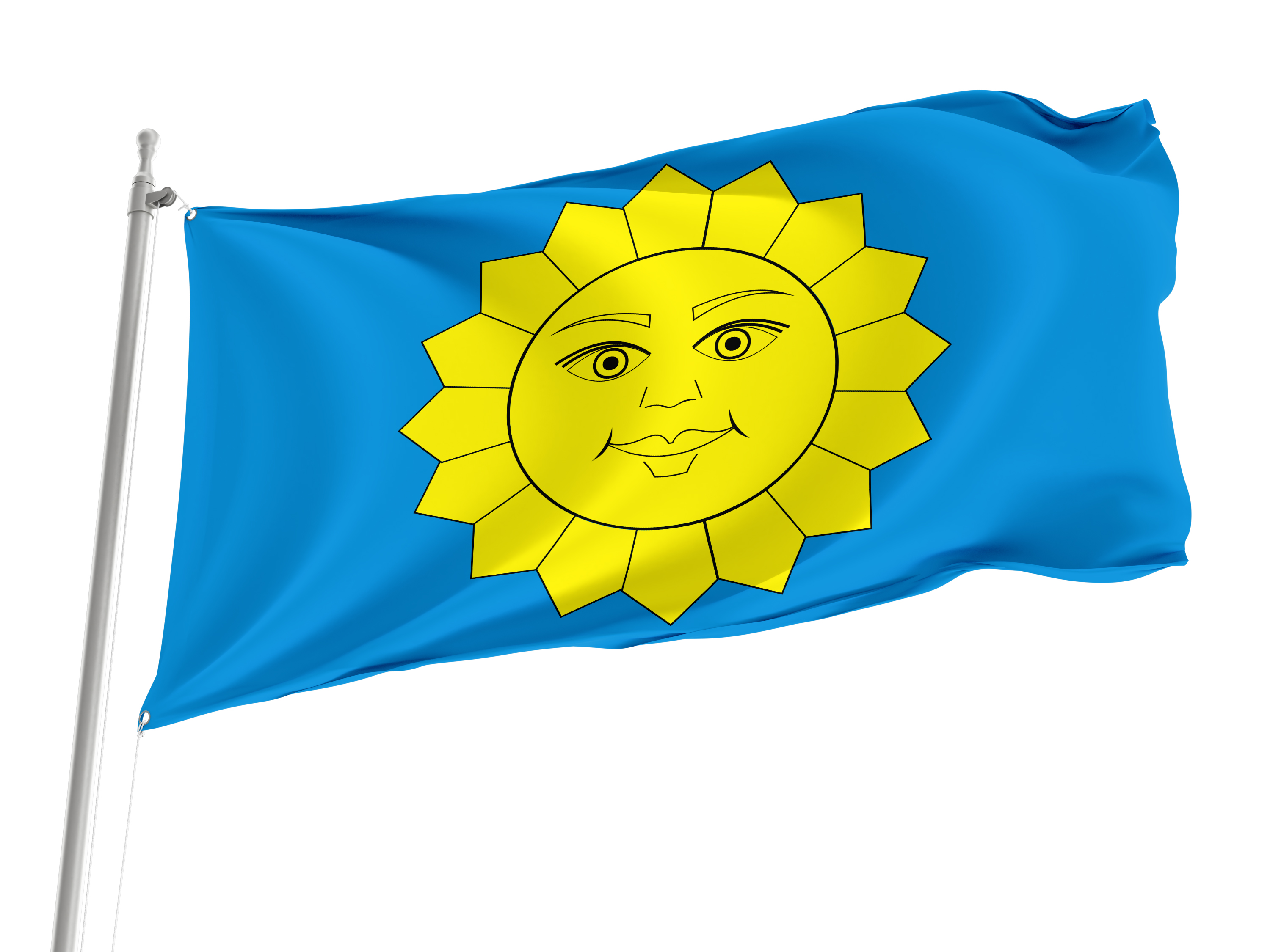 Istra District Flag for Indoor & Outdoor Use