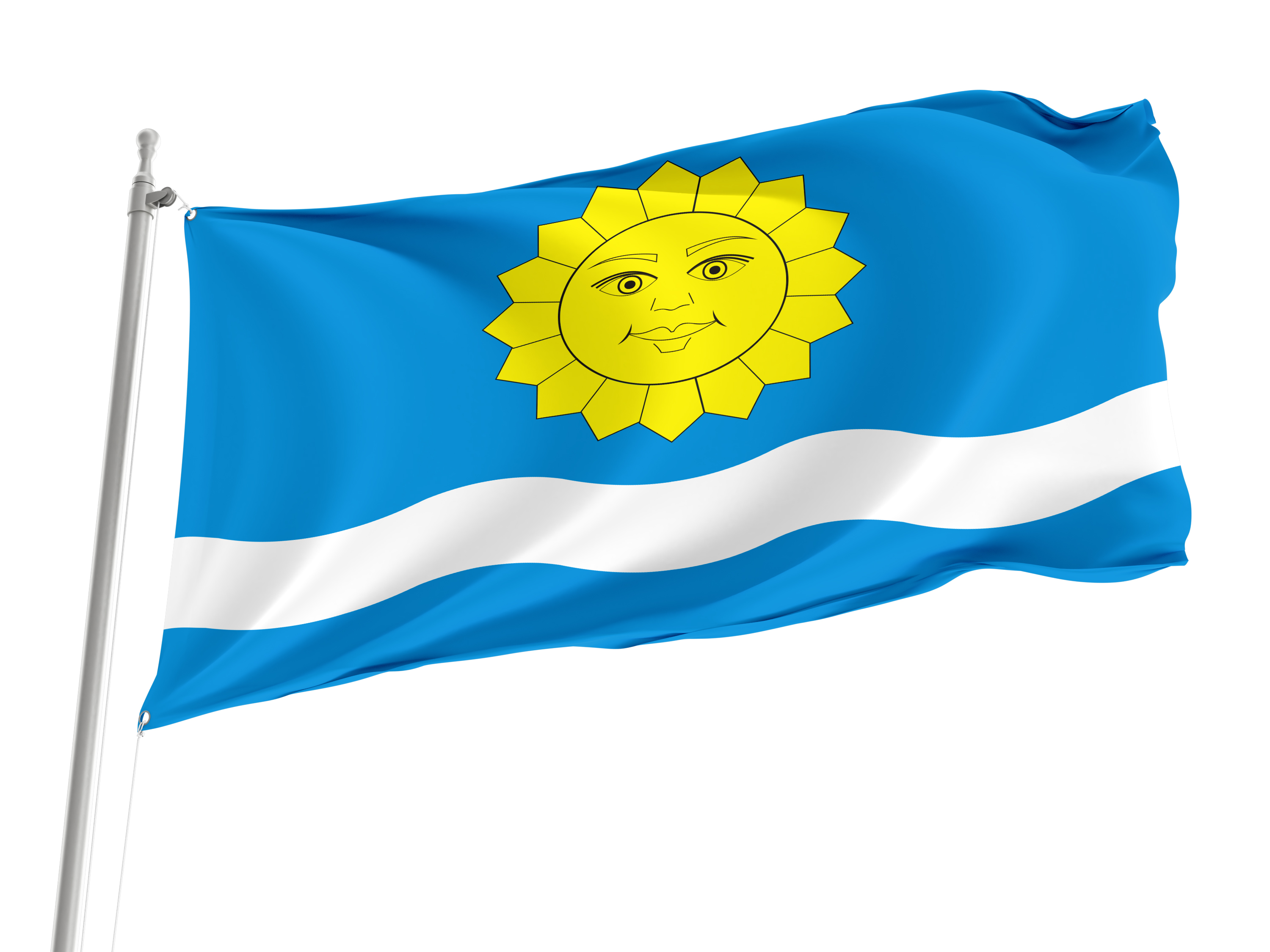 Istra District Flag for Indoor & Outdoor Use