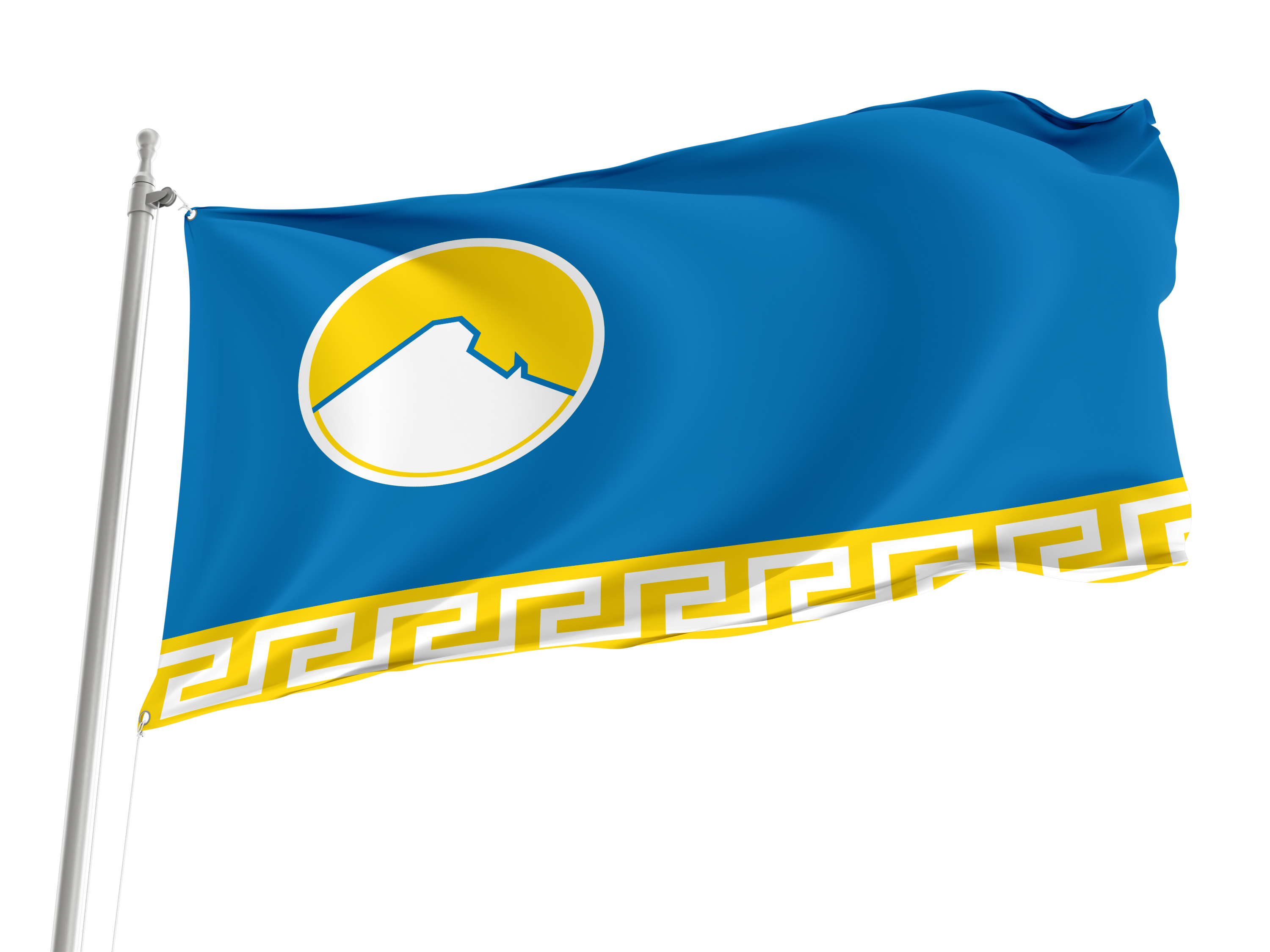Ivolginsky District Flag for Indoor & Outdoor Use