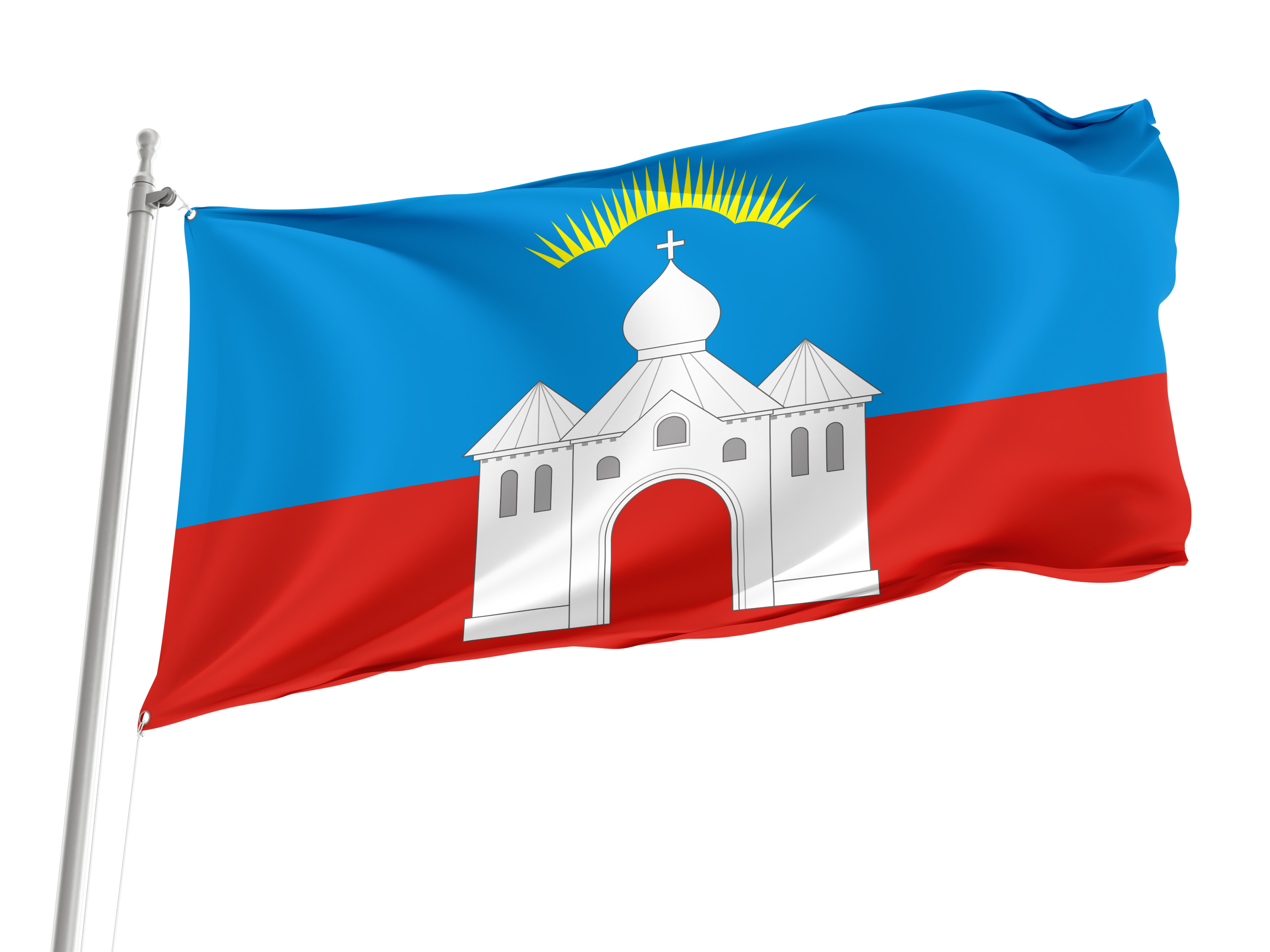 Kandalakshsky District Flag for Indoor & Outdoor Use
