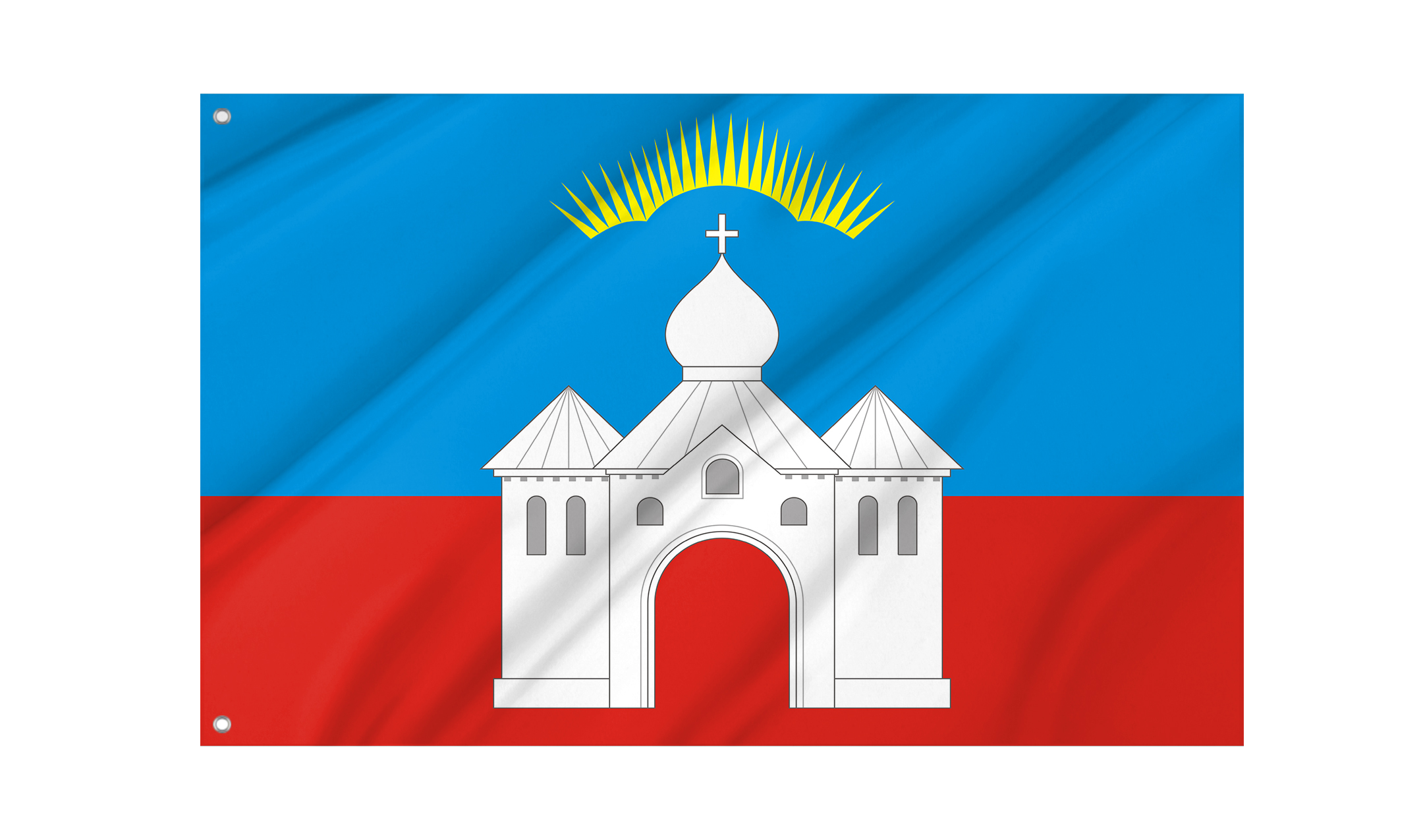 Kandalakshsky District Flag for Indoor & Outdoor Use