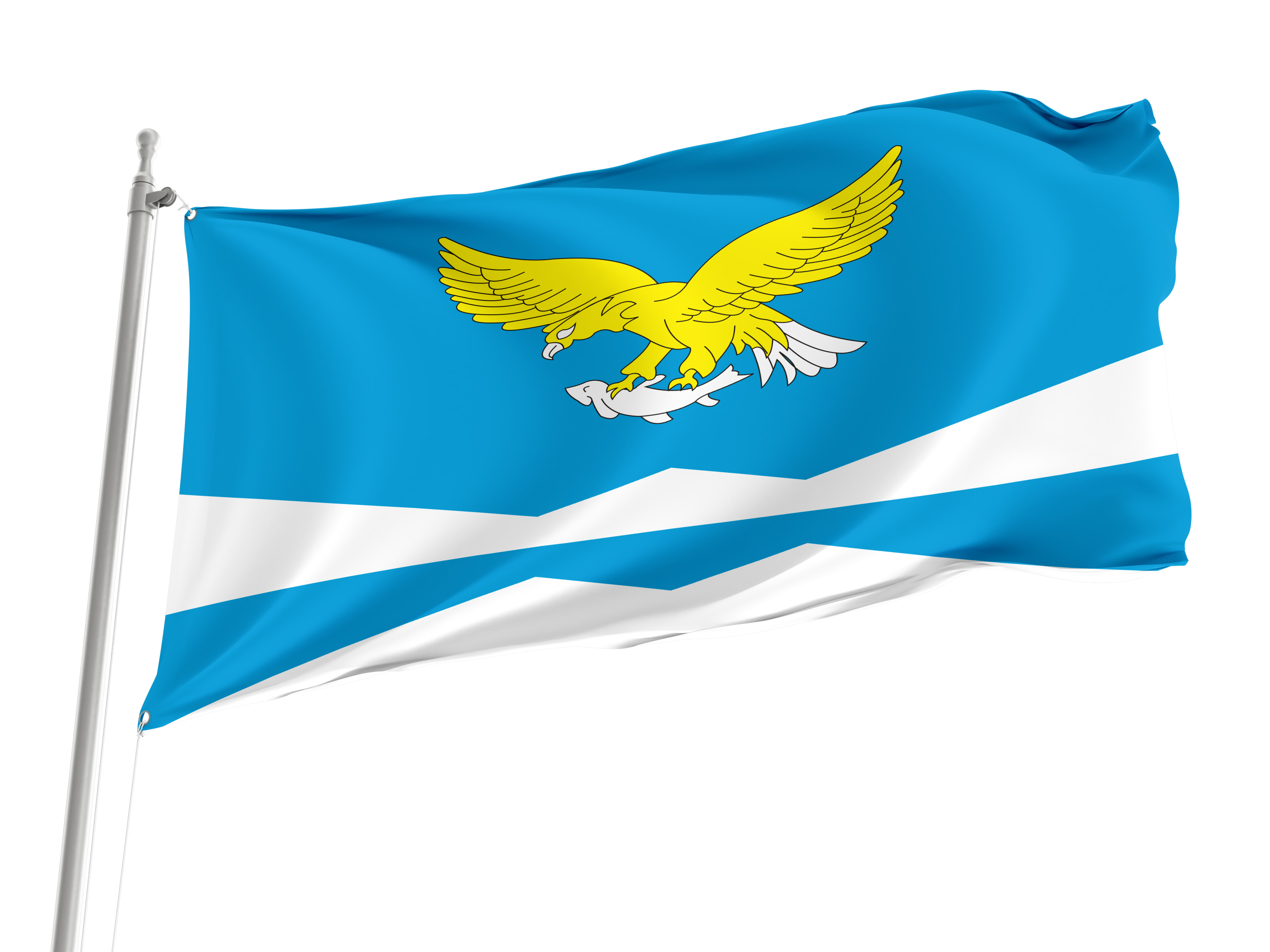 Kazachinsko Lensky District Flag for Indoor & Outdoor Use