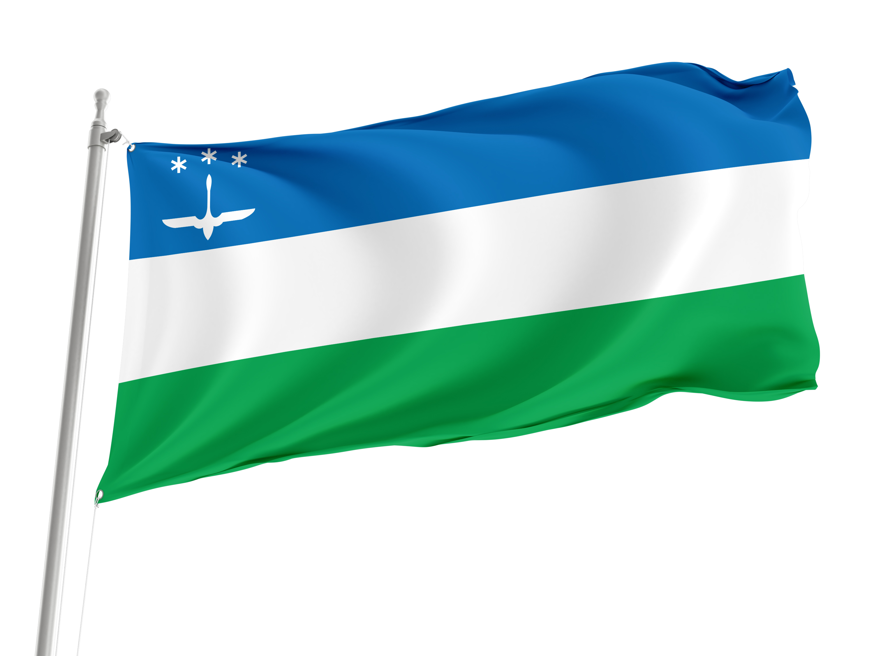 Khanty Mansiysk Flag for Indoor & Outdoor Use