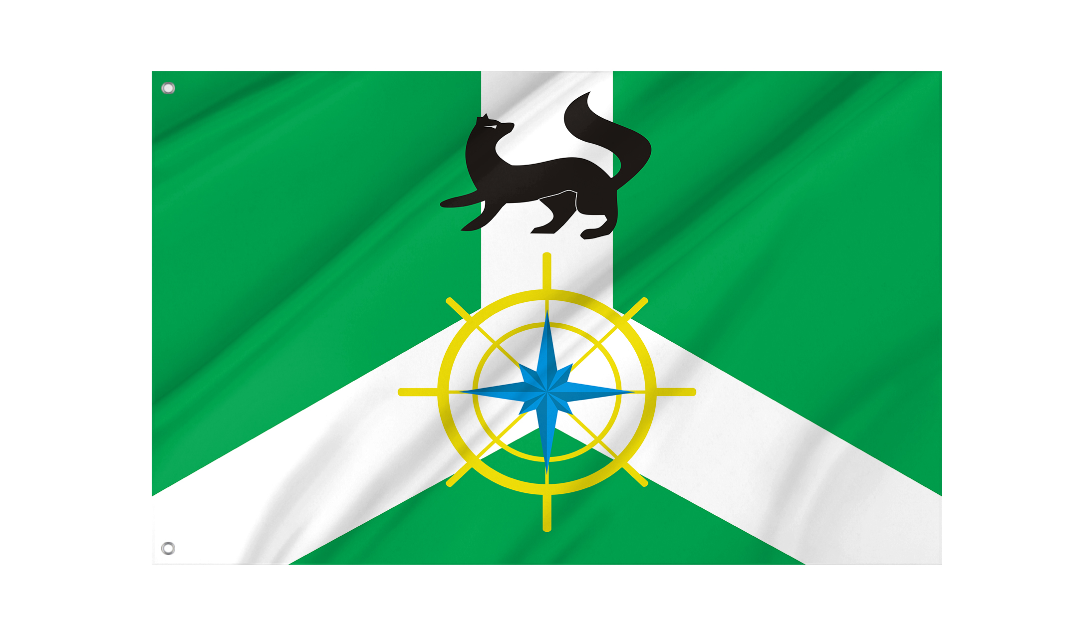 Kirensky District Flag for Indoor & Outdoor Use