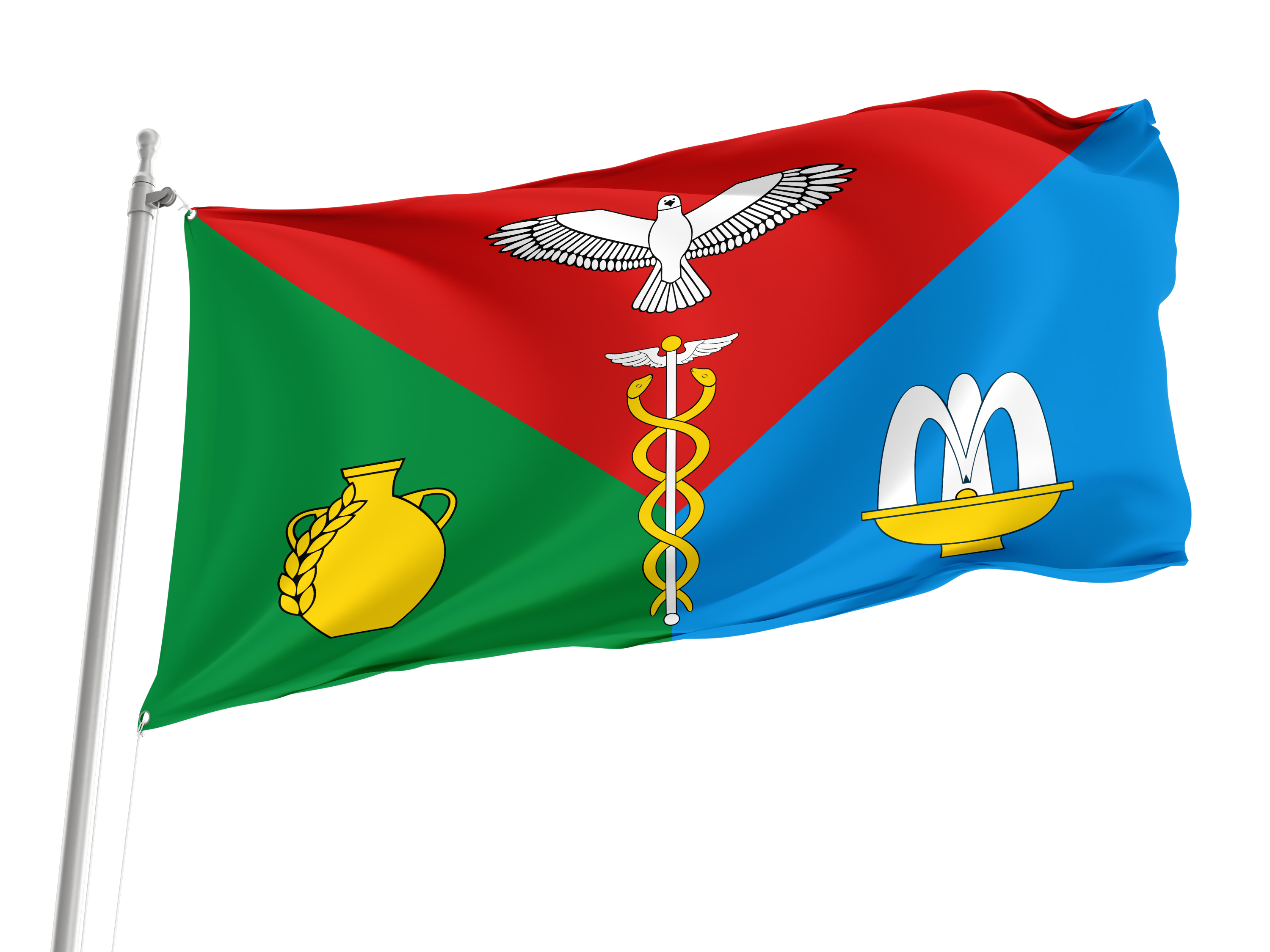 Kirovsky District Flag for Indoor & Outdoor Use