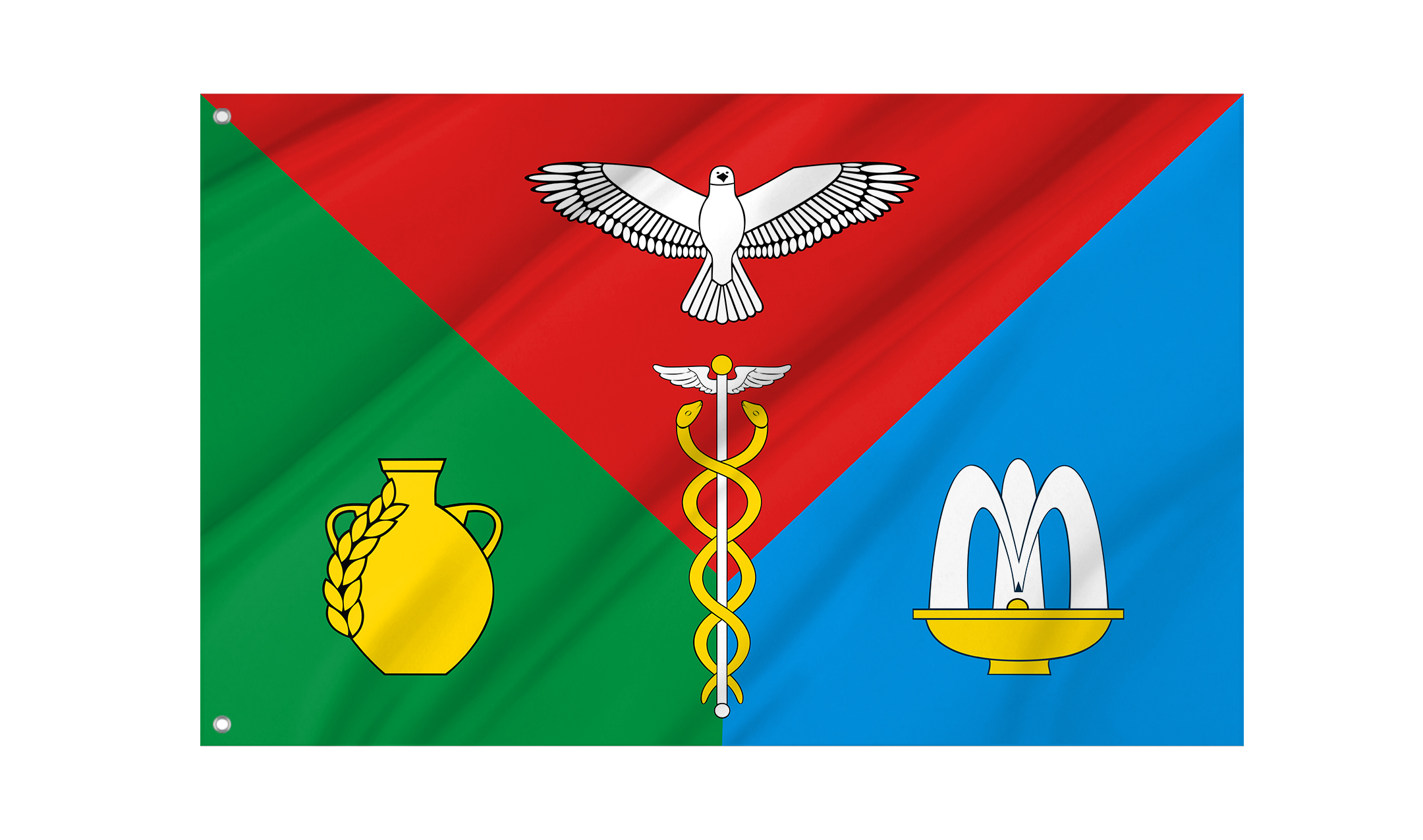 Kirovsky District Flag for Indoor & Outdoor Use