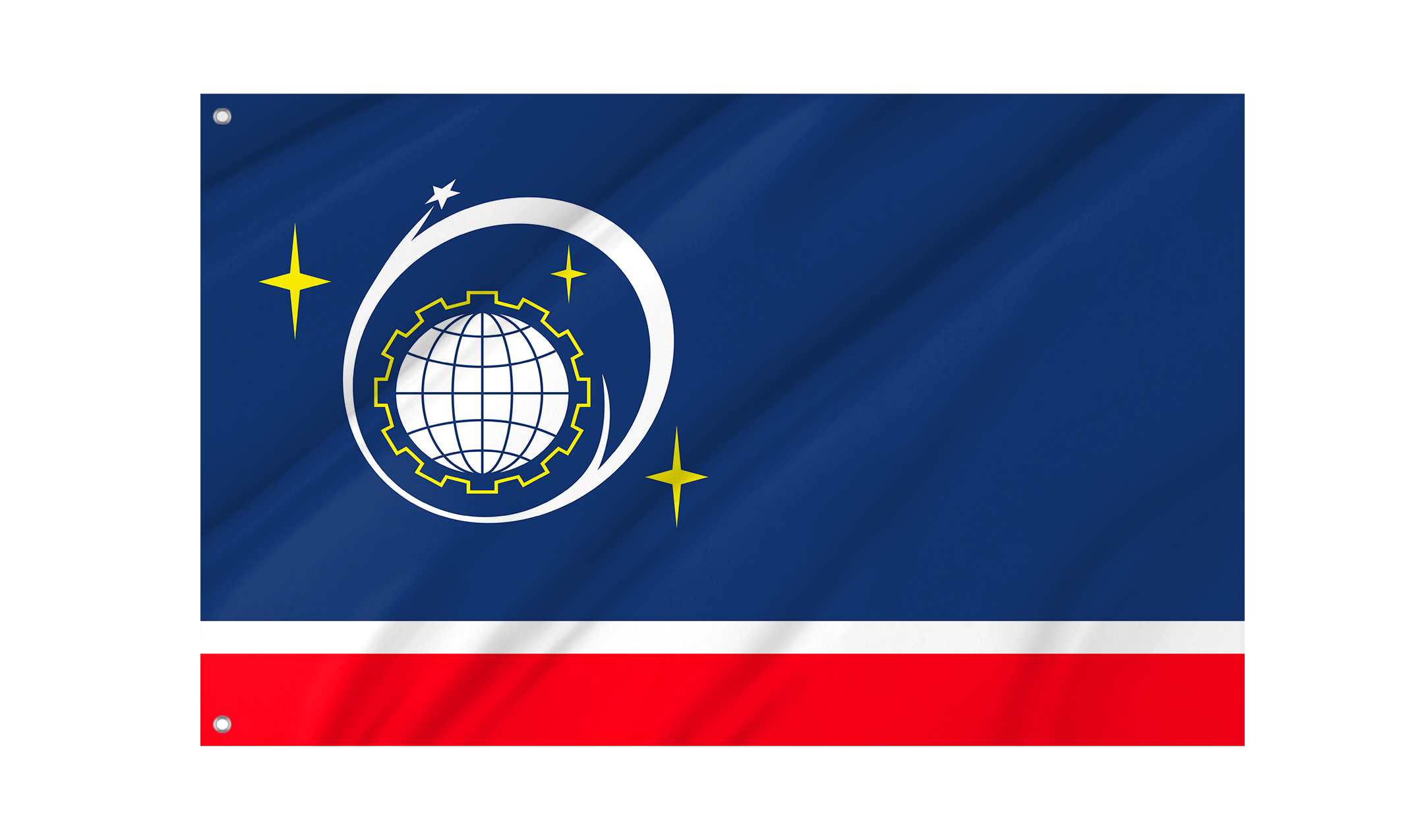 Korolyov City Flag for Indoor & Outdoor Use