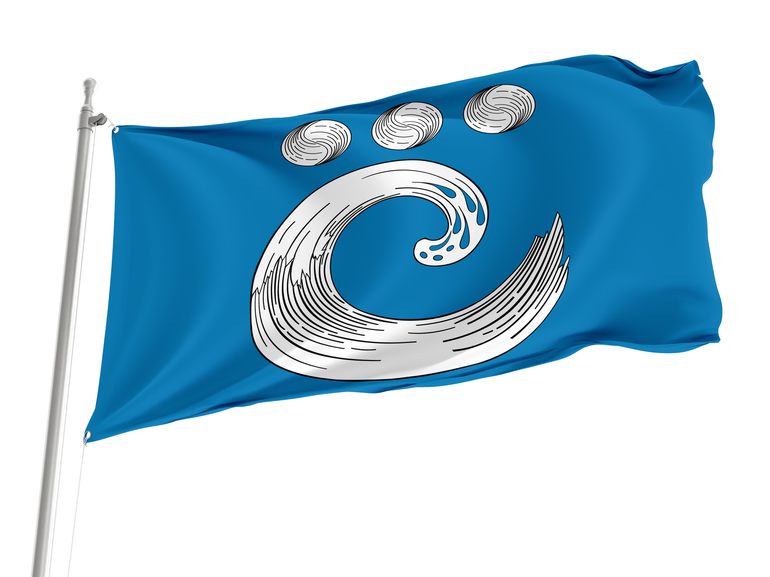 Kosino Ukhtomsky Flag for Indoor & Outdoor Use