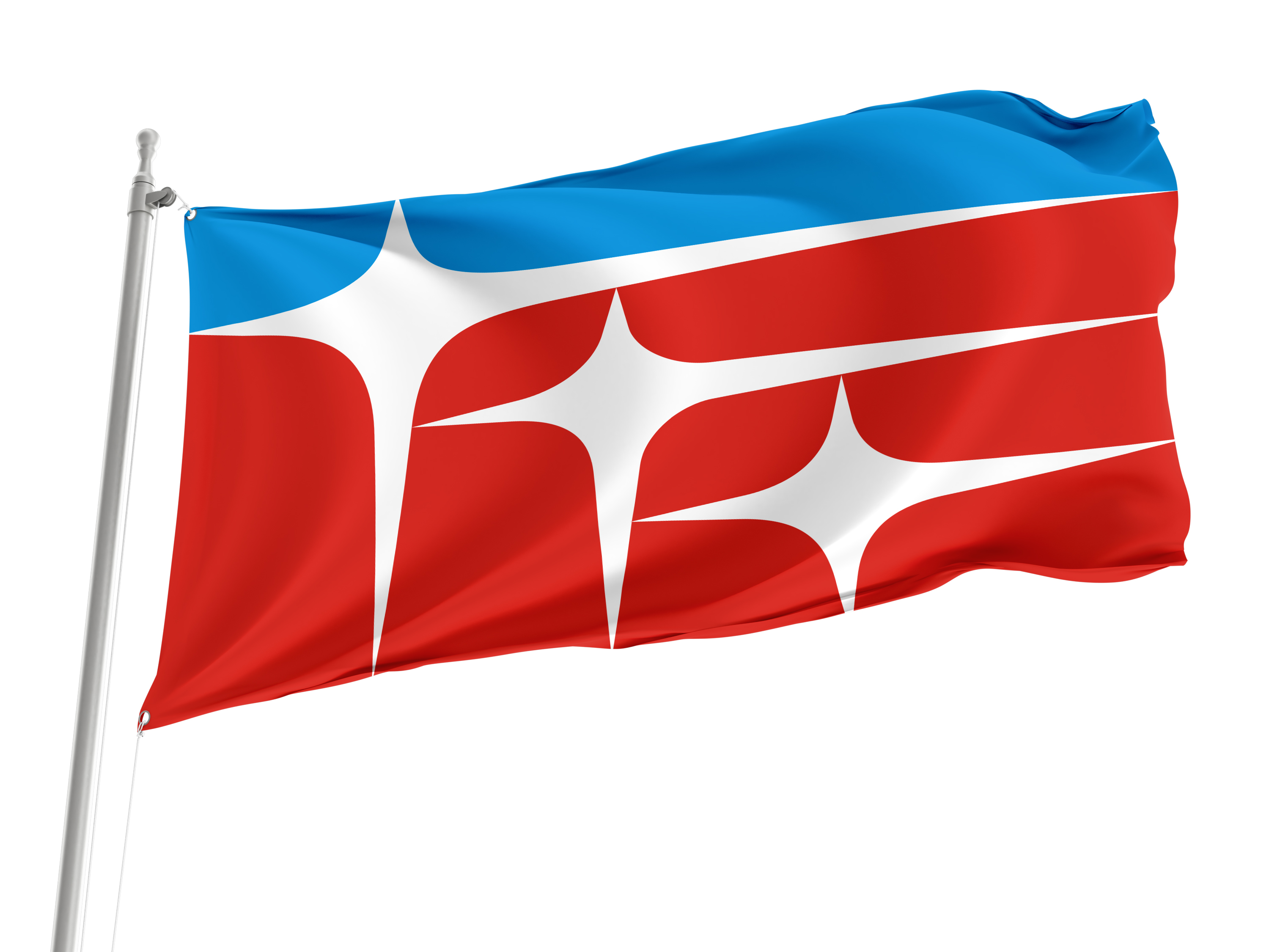 Krasnoznamensk Flag for Indoor & Outdoor Use