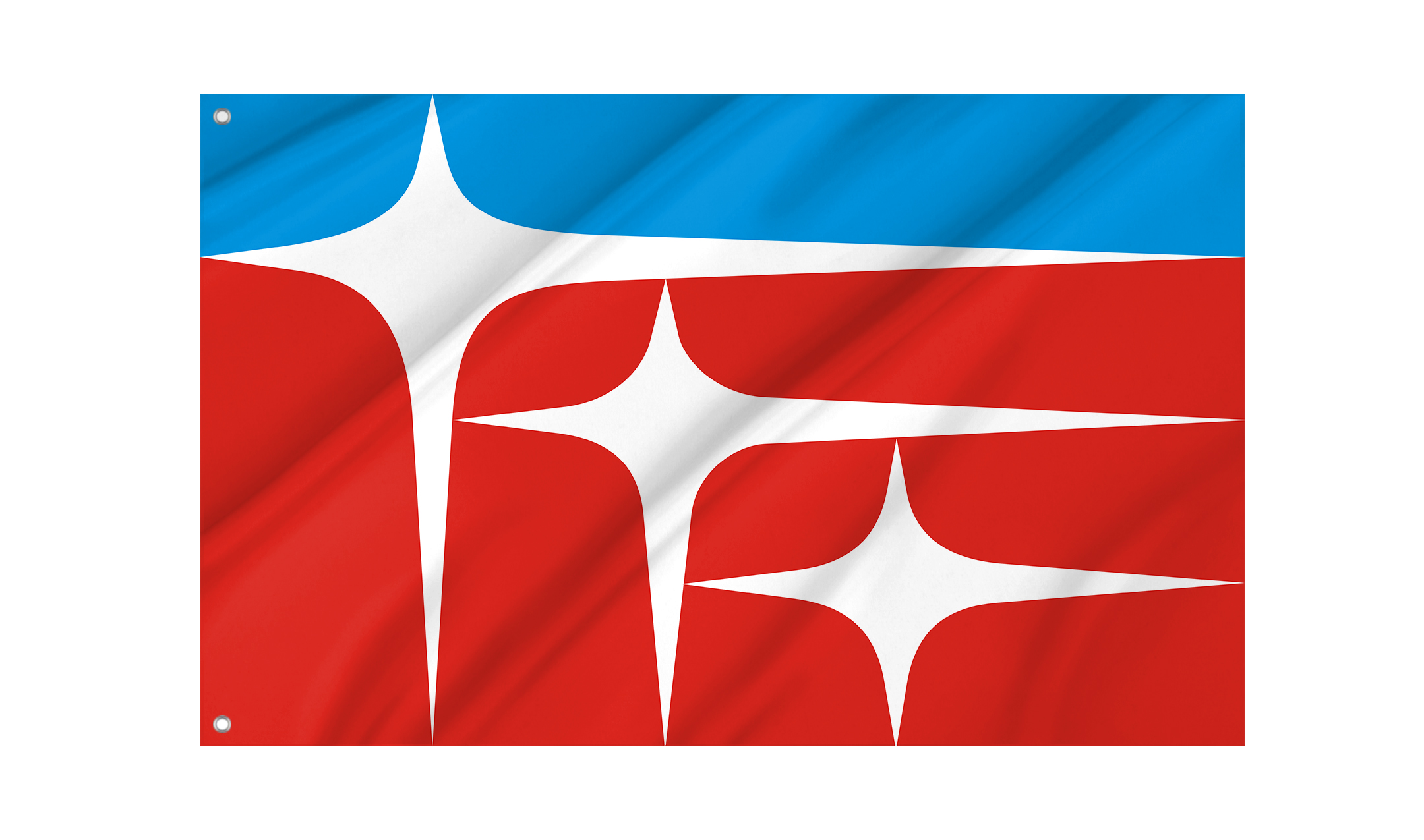 Krasnoznamensk Flag for Indoor & Outdoor Use