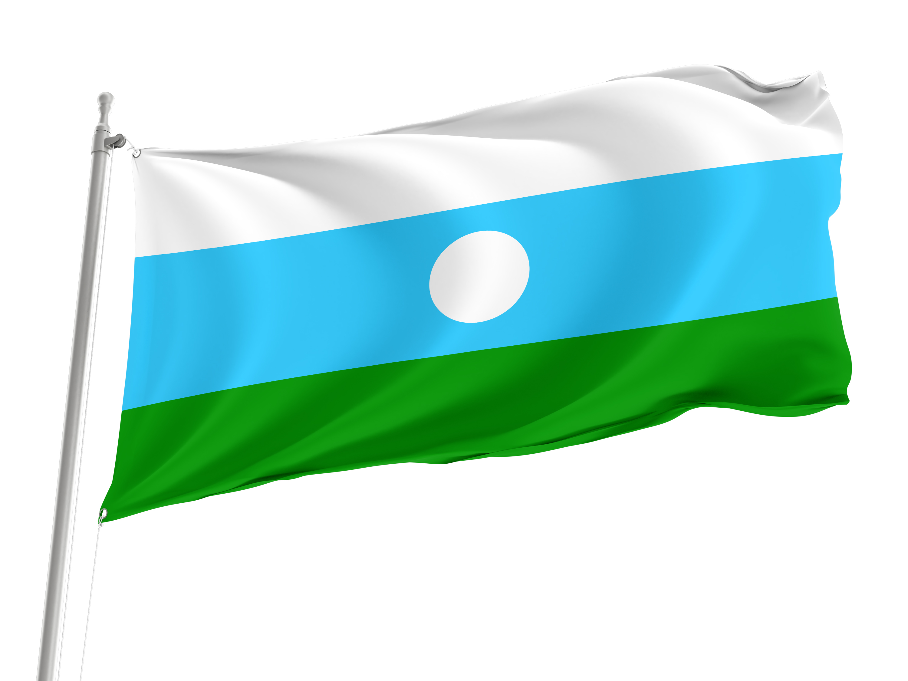 Krestyakhsky Nasleg Flag for Indoor & Outdoor Use