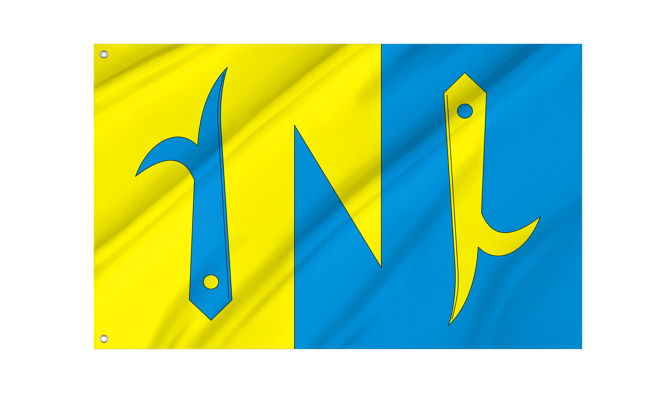 Krivoporozhskoe Flag for Indoor & Outdoor Use