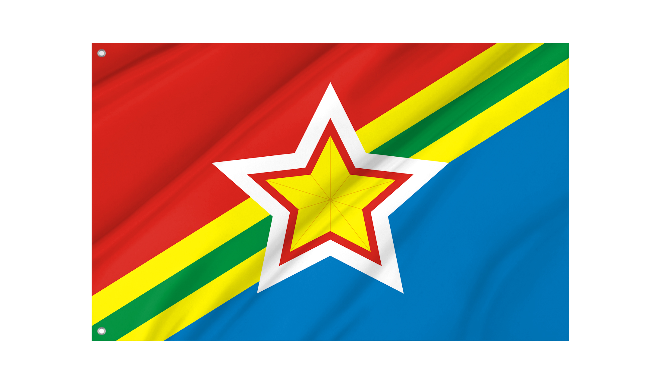 Kuybyshevsky District Flag for Indoor & Outdoor Use