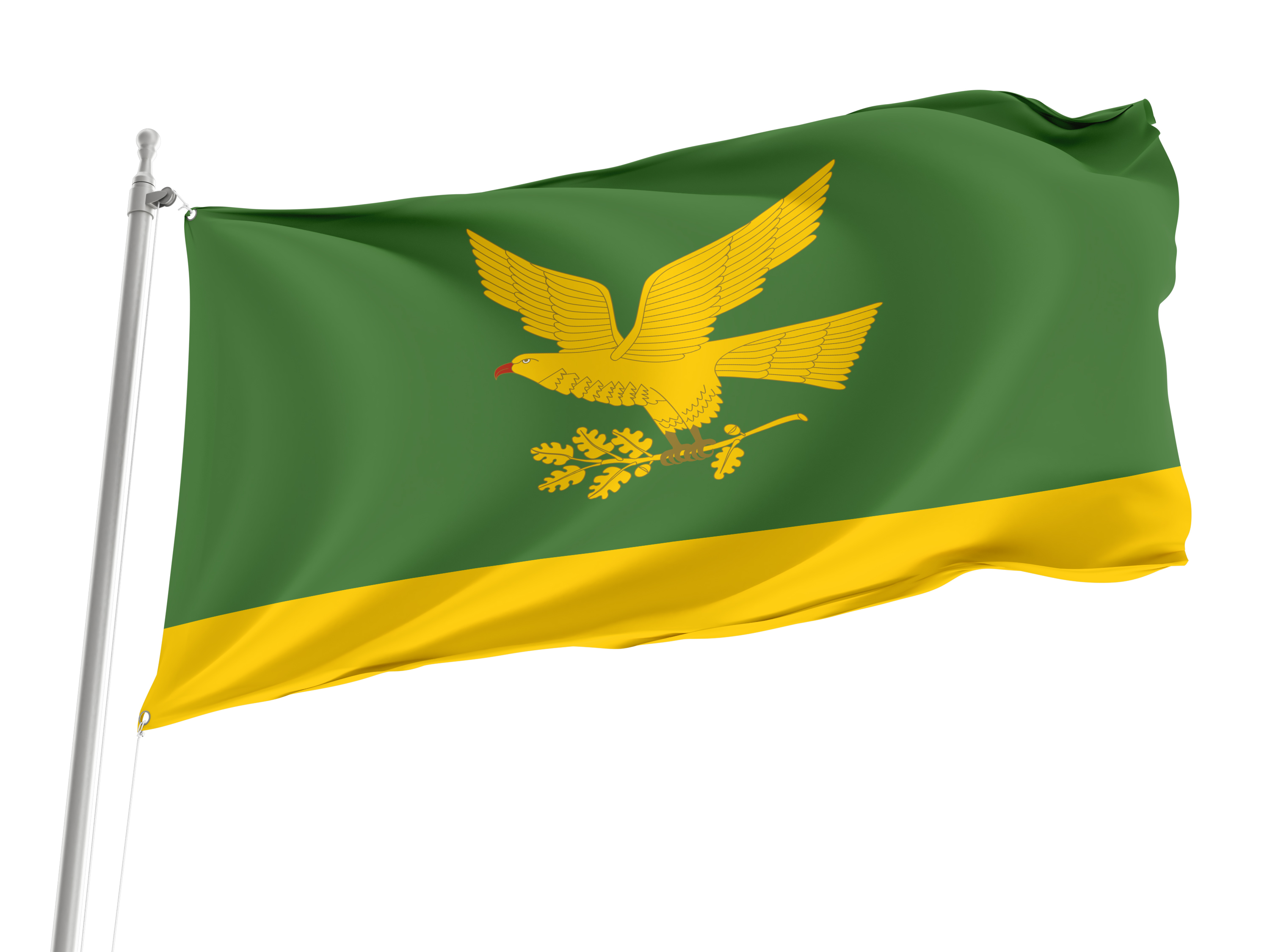Kuyurgazinsky District Flag for Indoor & Outdoor Use