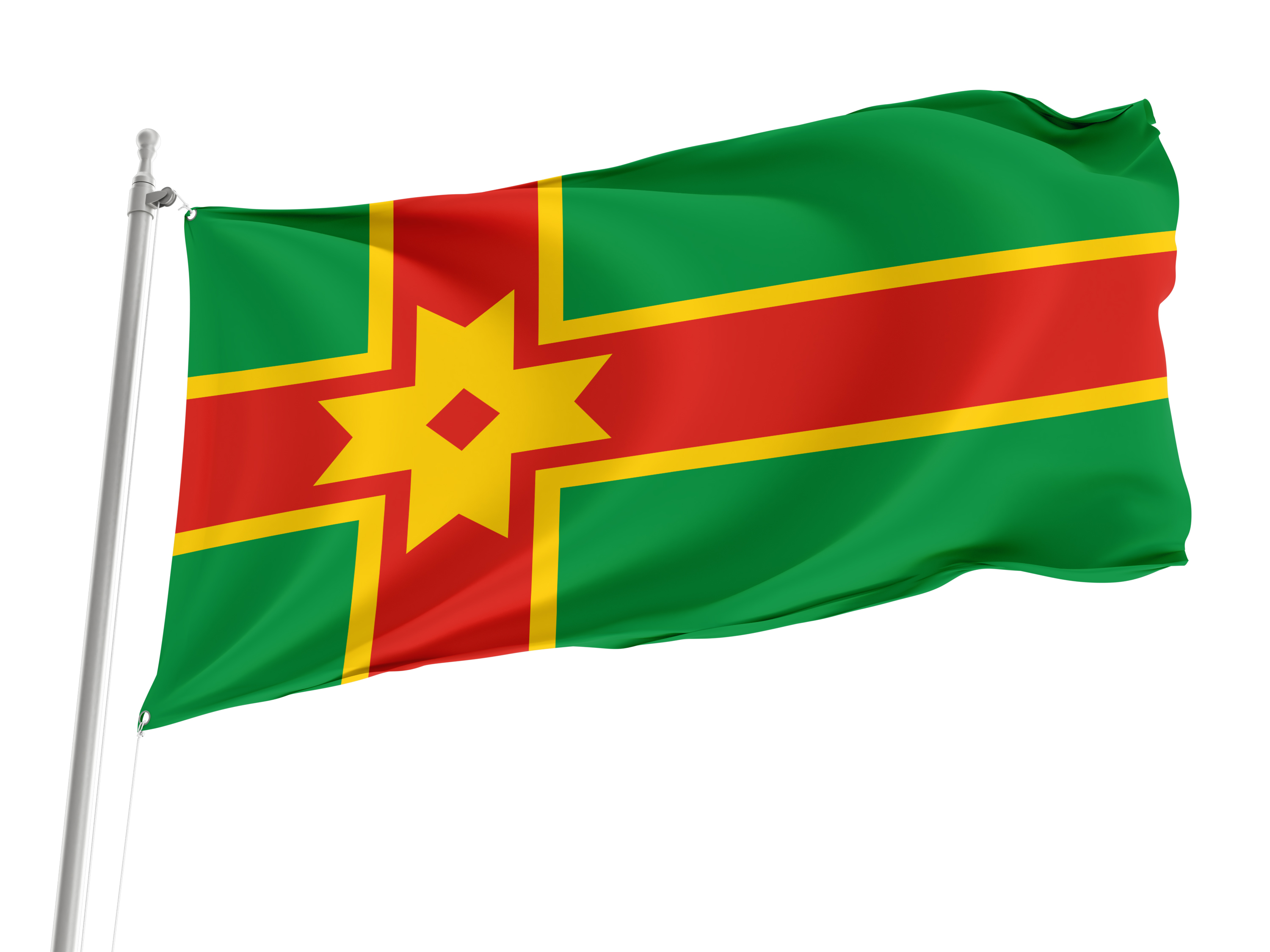 Likhoslavlsky District Flag for Indoor & Outdoor Use