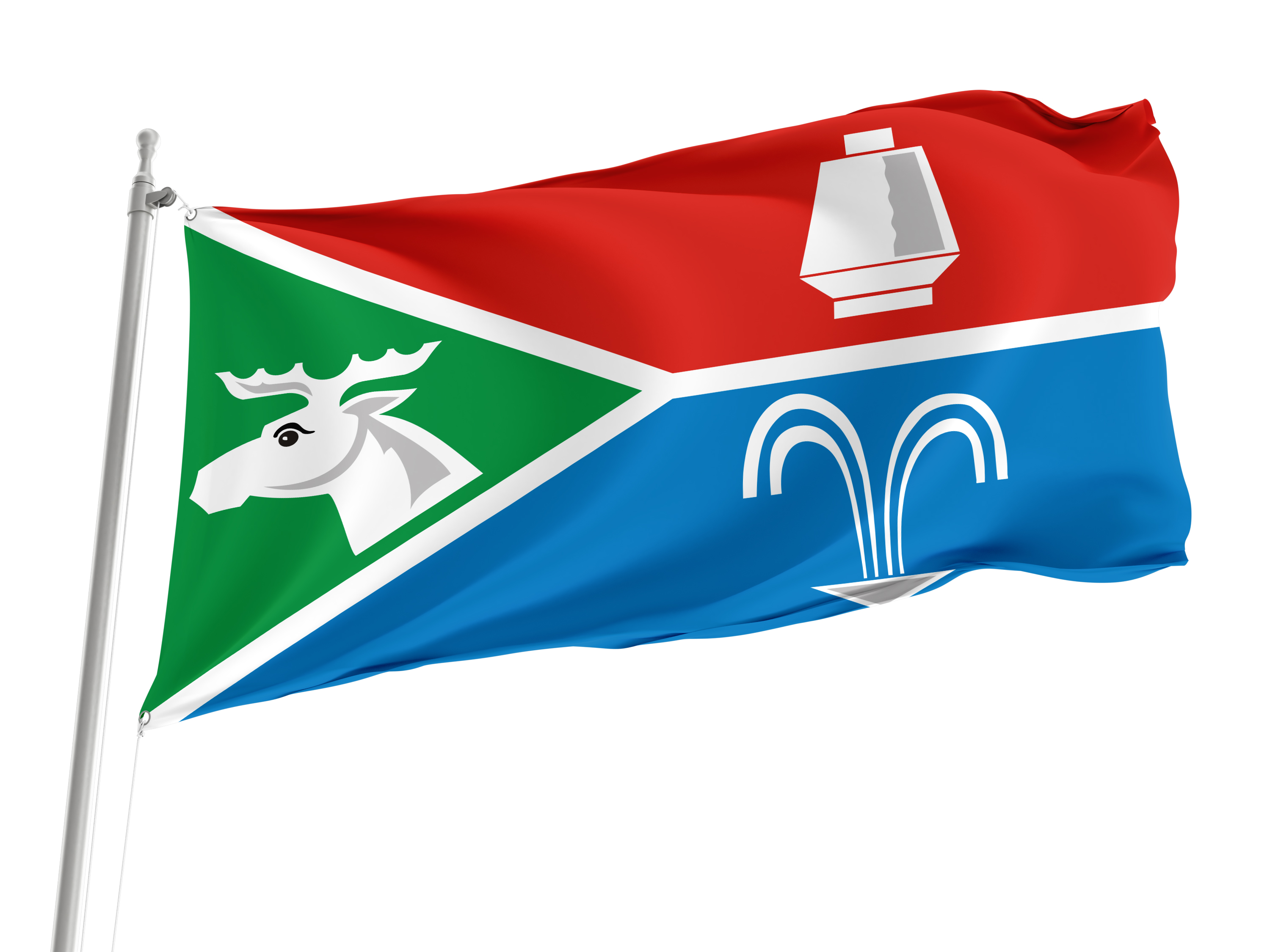 Losino Petrovsky District Flag for Indoor & Outdoor Use