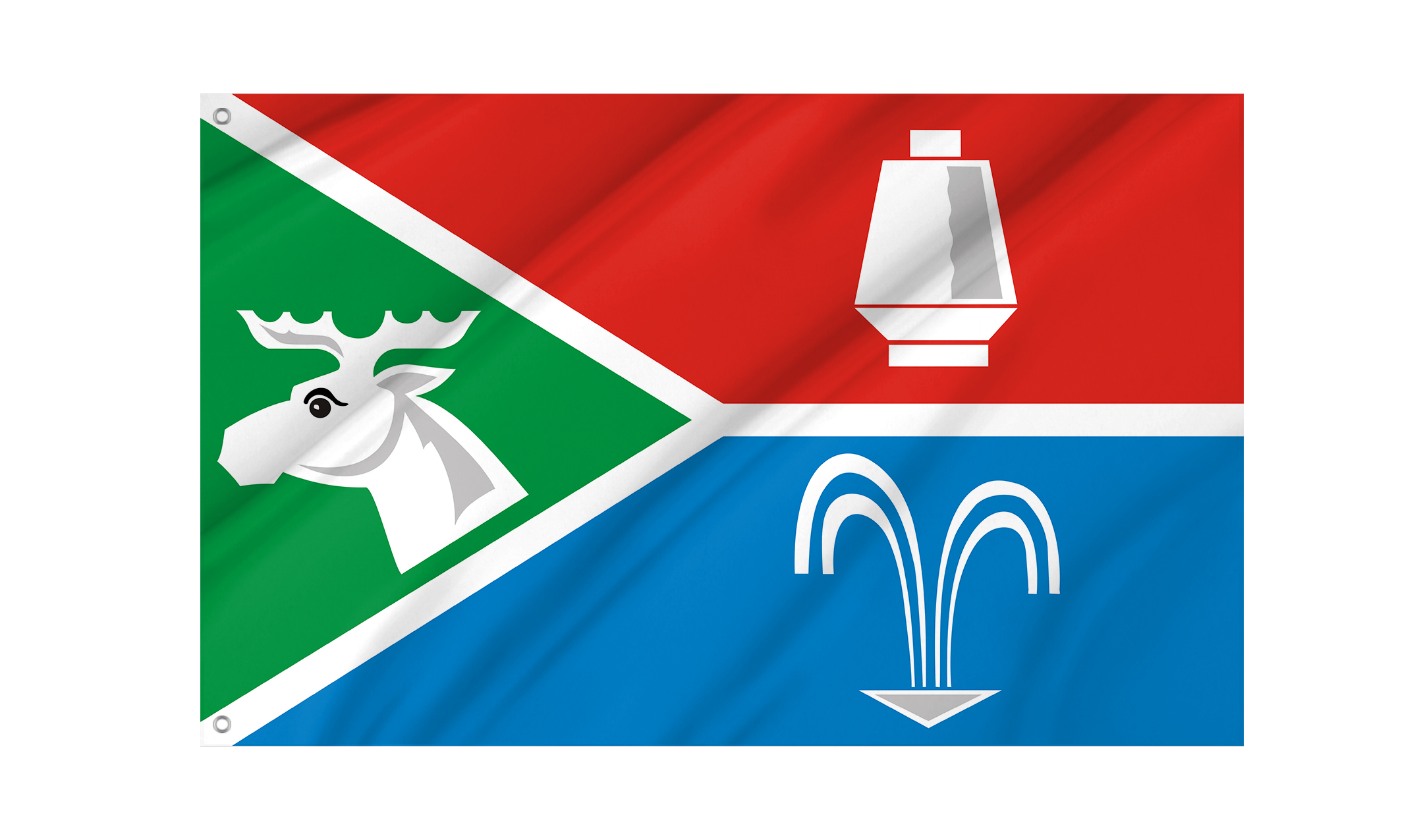 Losino Petrovsky District Flag for Indoor & Outdoor Use
