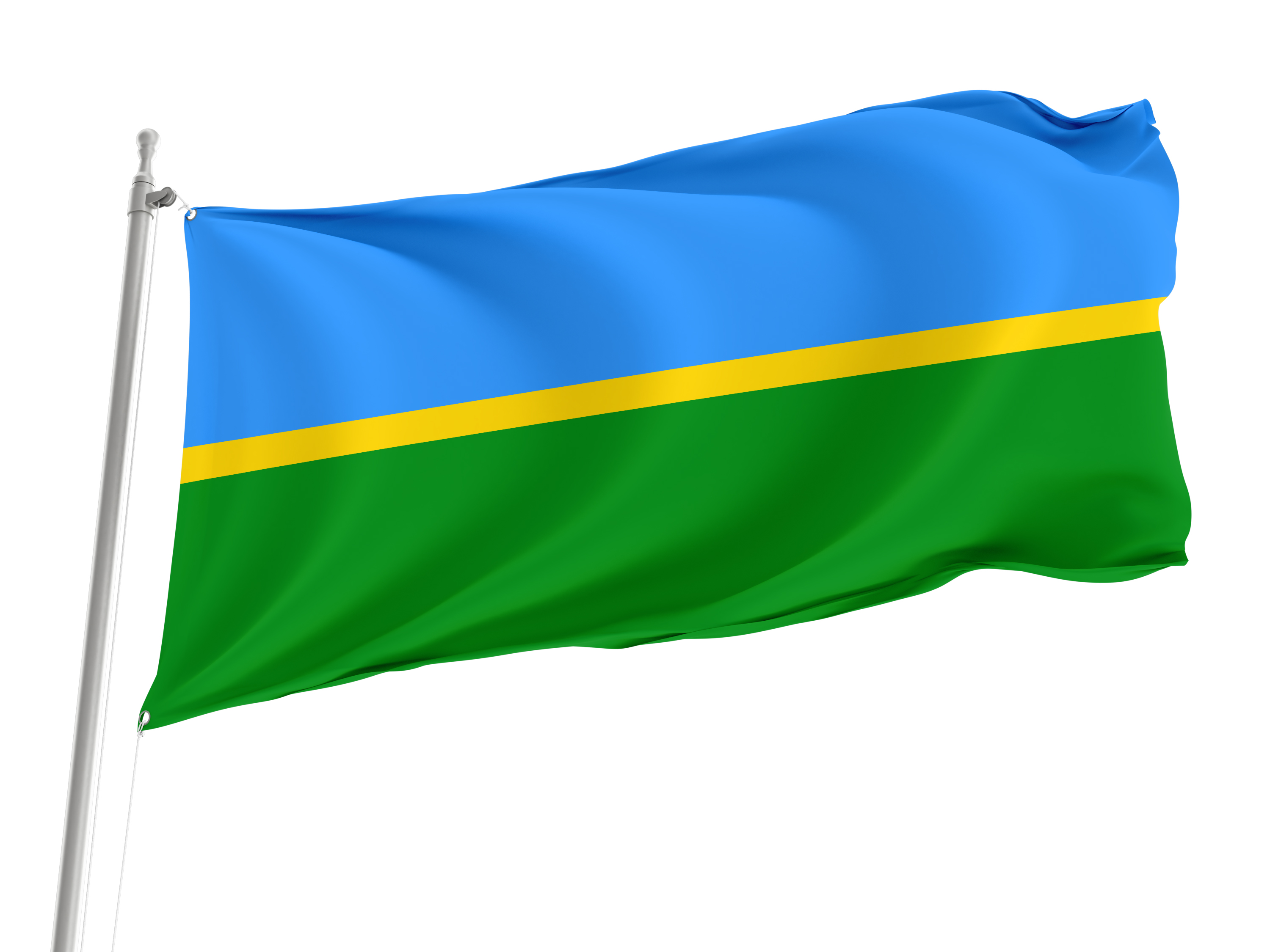 Lyambirsky District Flag for Indoor & Outdoor Use