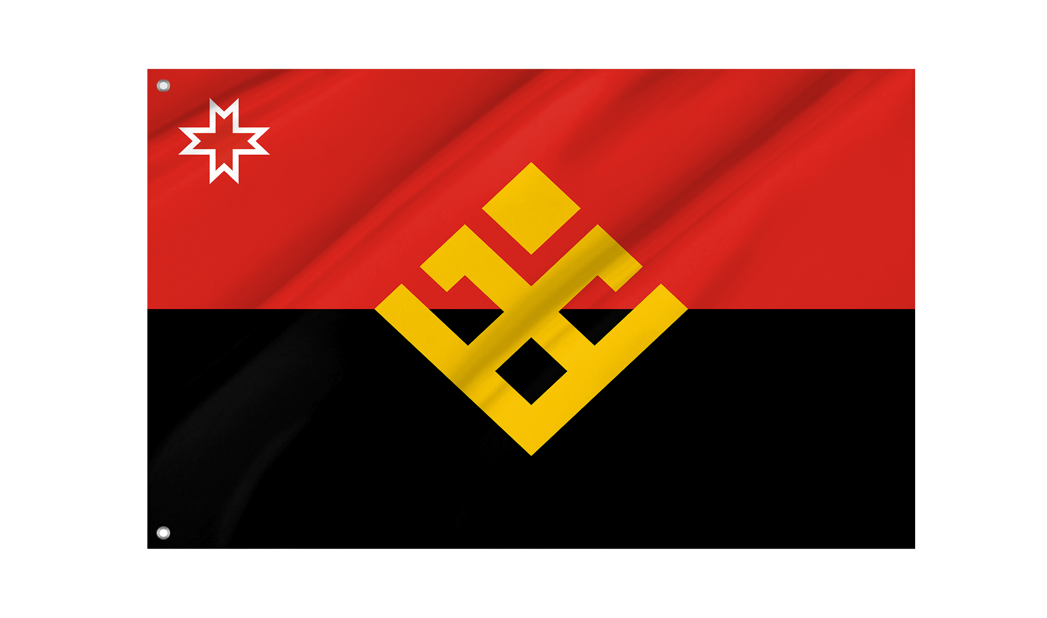 Malopurginsky District Flag for Indoor & Outdoor Use