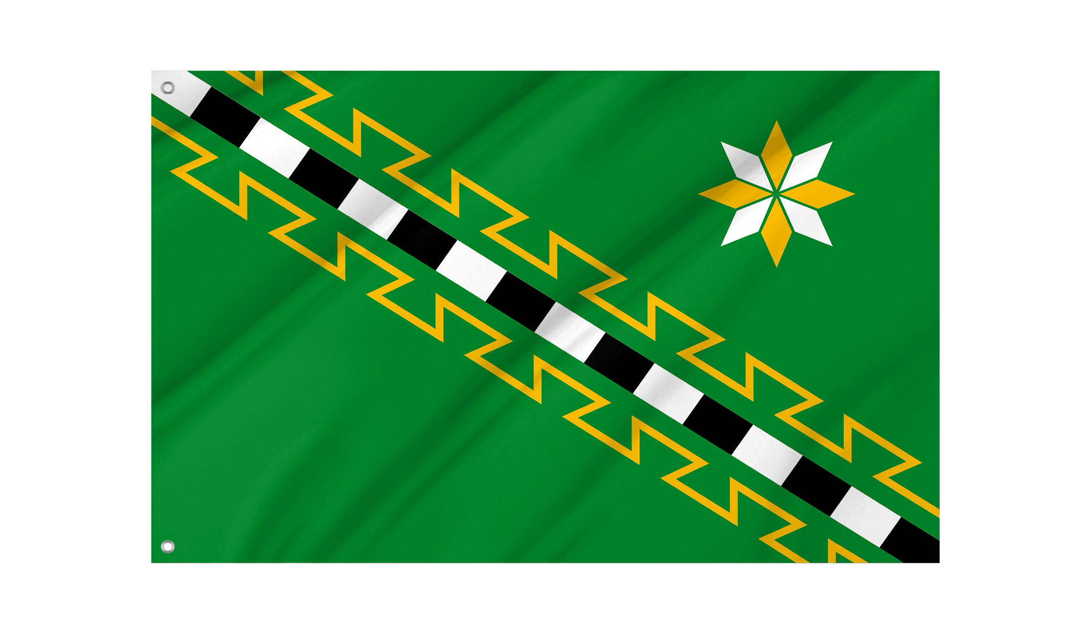 Malovishersky District Flag for Indoor & Outdoor Use