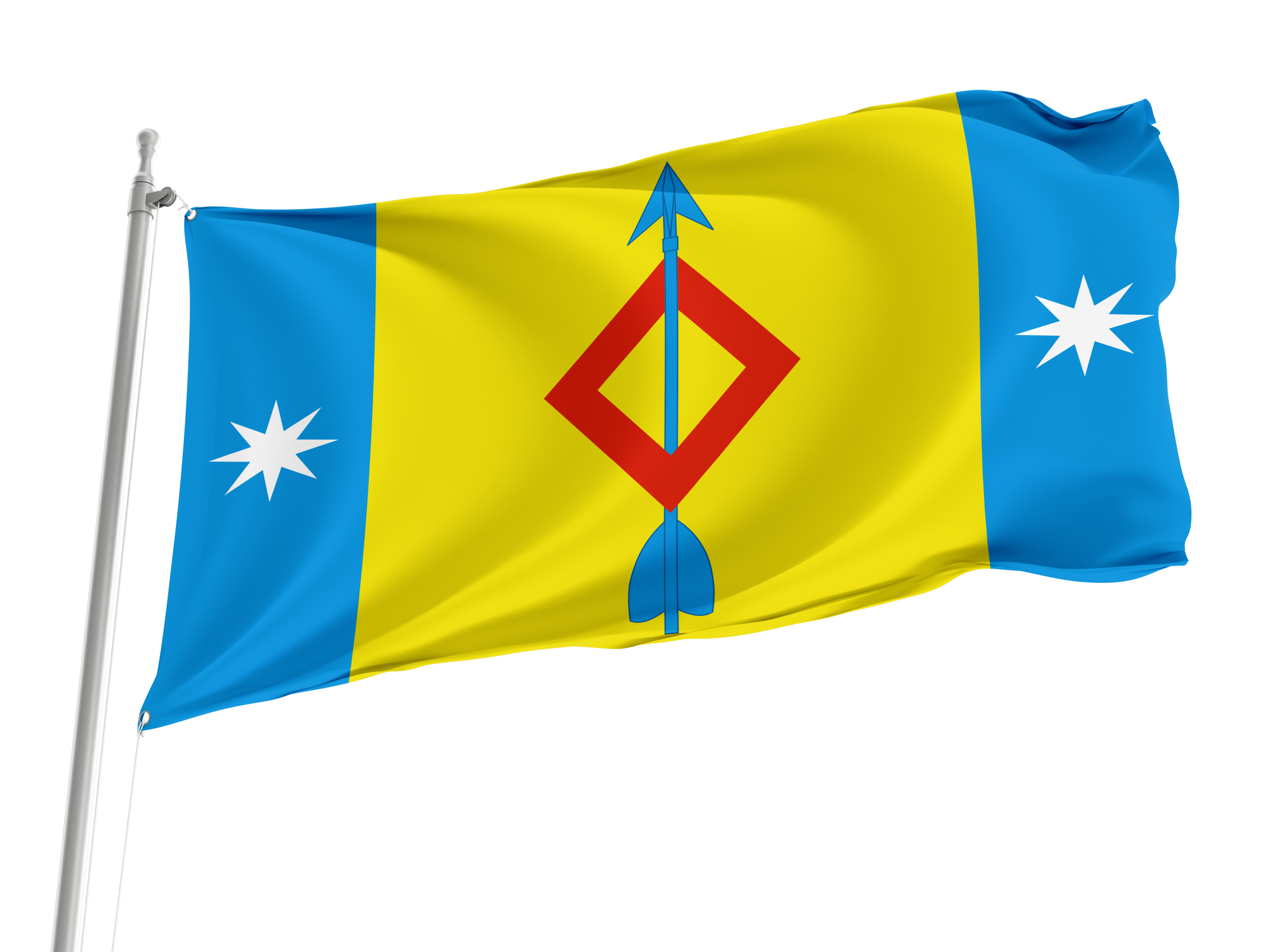 Mamontovskoe Flag for Indoor & Outdoor Use