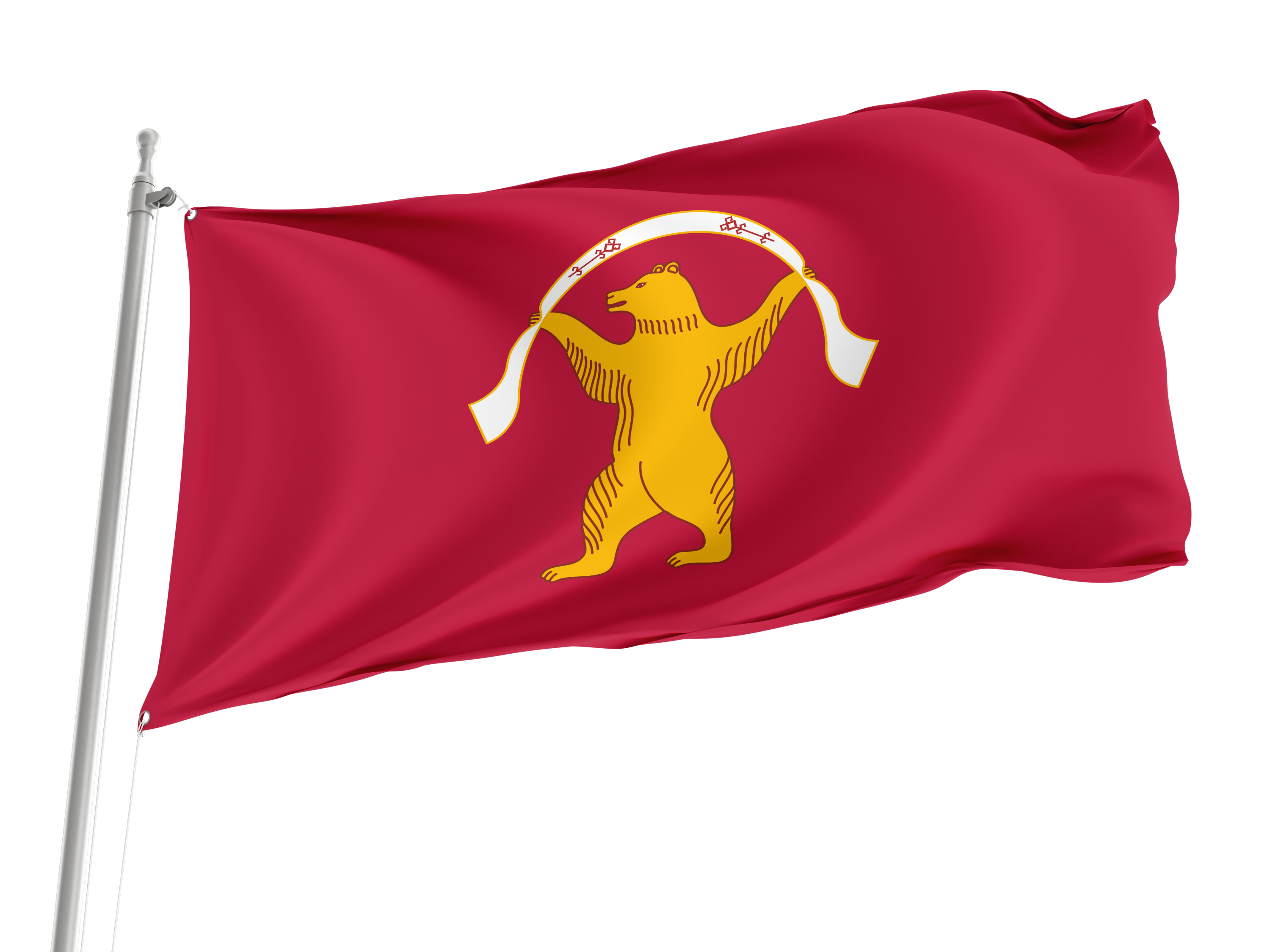 Mishkinsky District Flag for Indoor & Outdoor Use
