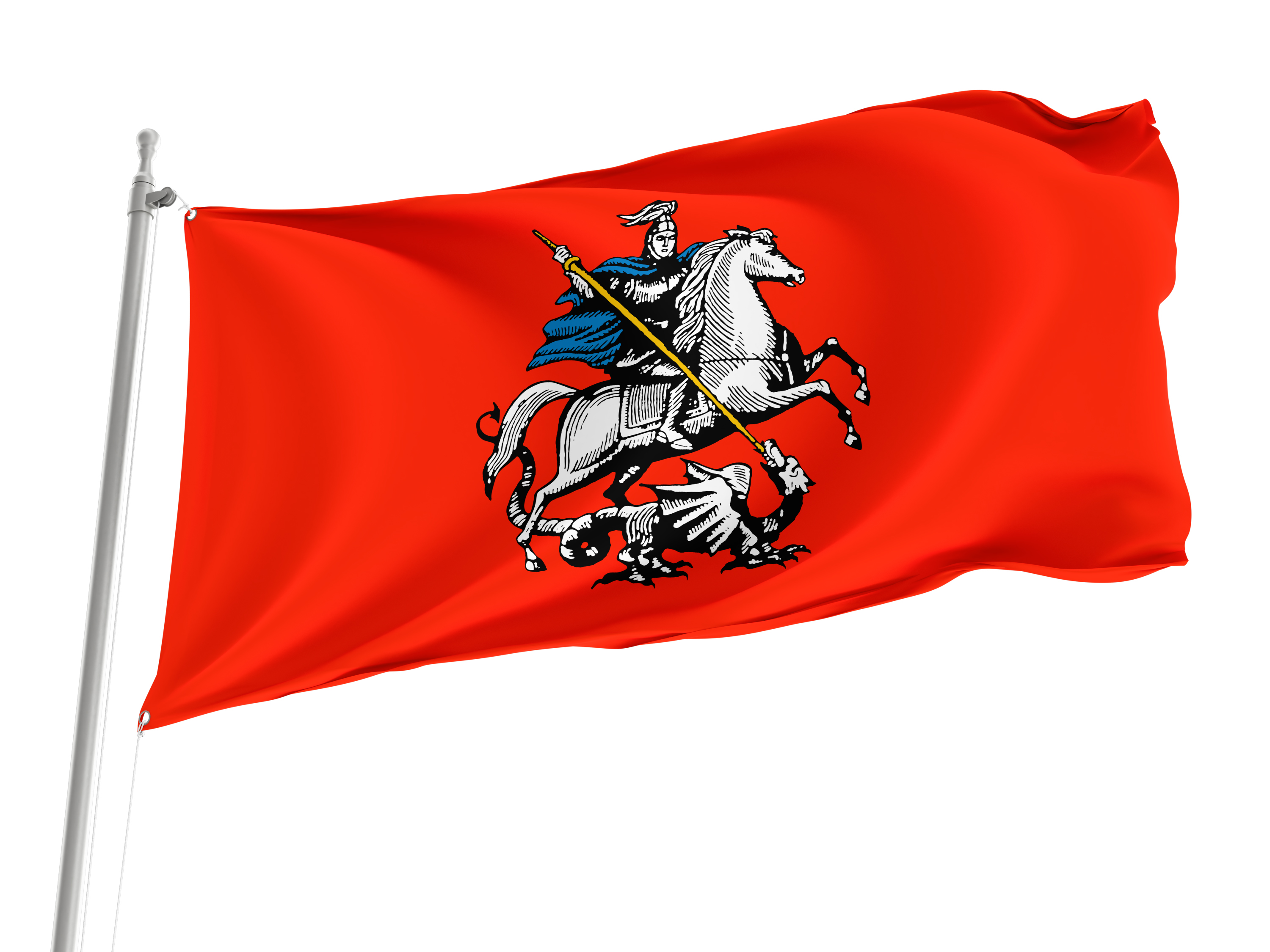 Moscow Flag for Indoor & Outdoor Use
