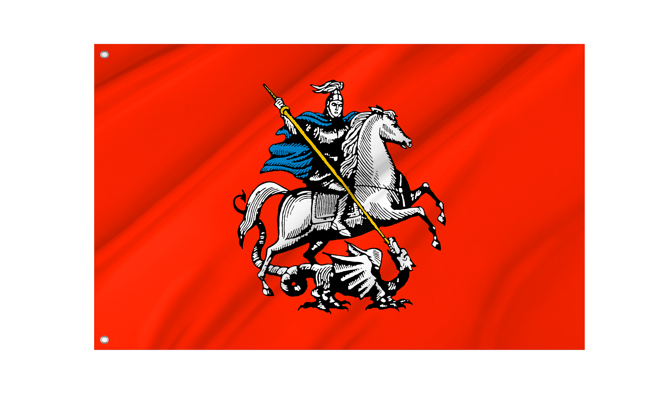 Moscow Flag for Indoor & Outdoor Use