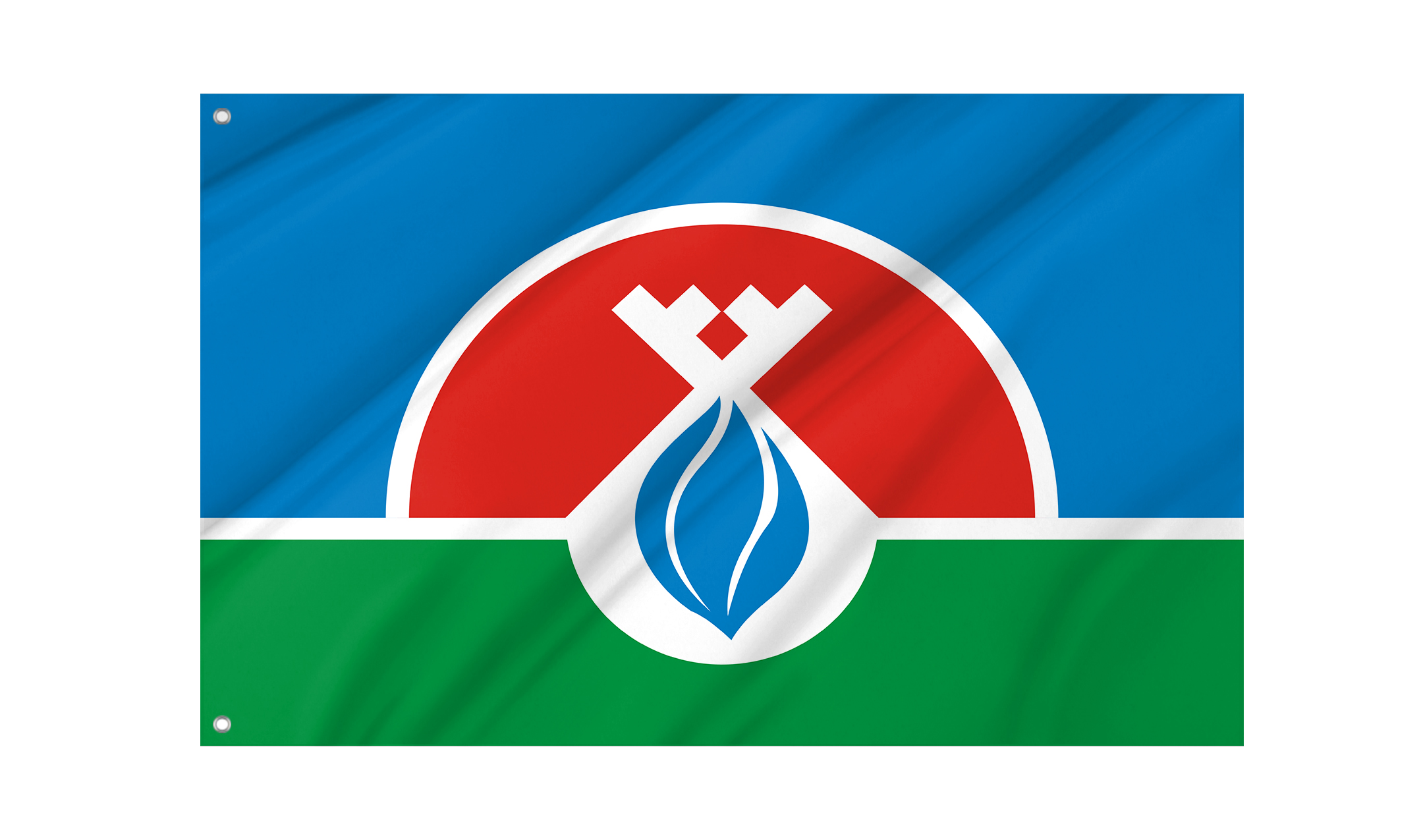 Nadymsky District Flag for Indoor & Outdoor Use