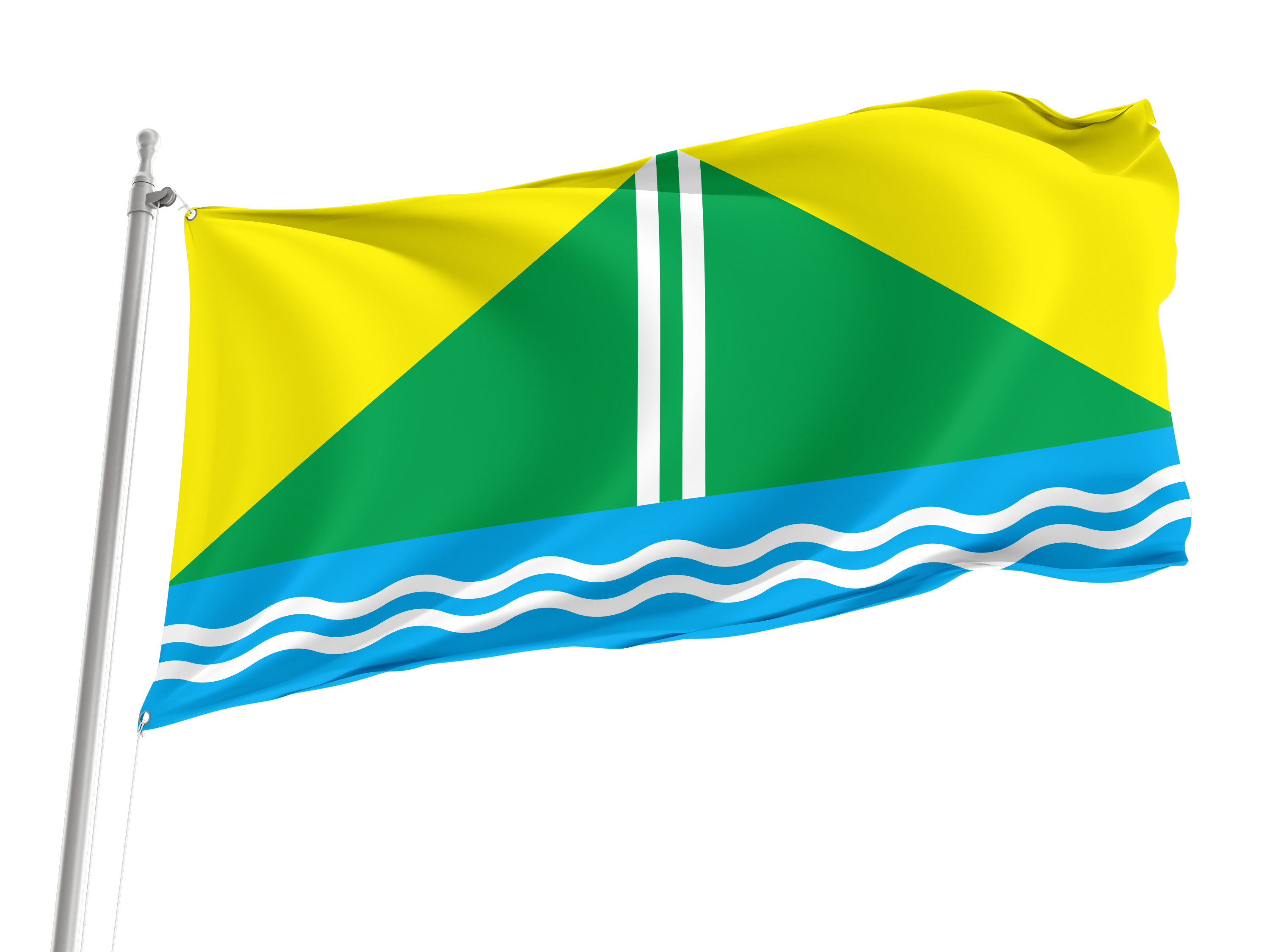 Nazyvaevsky District Flag for Indoor & Outdoor Use