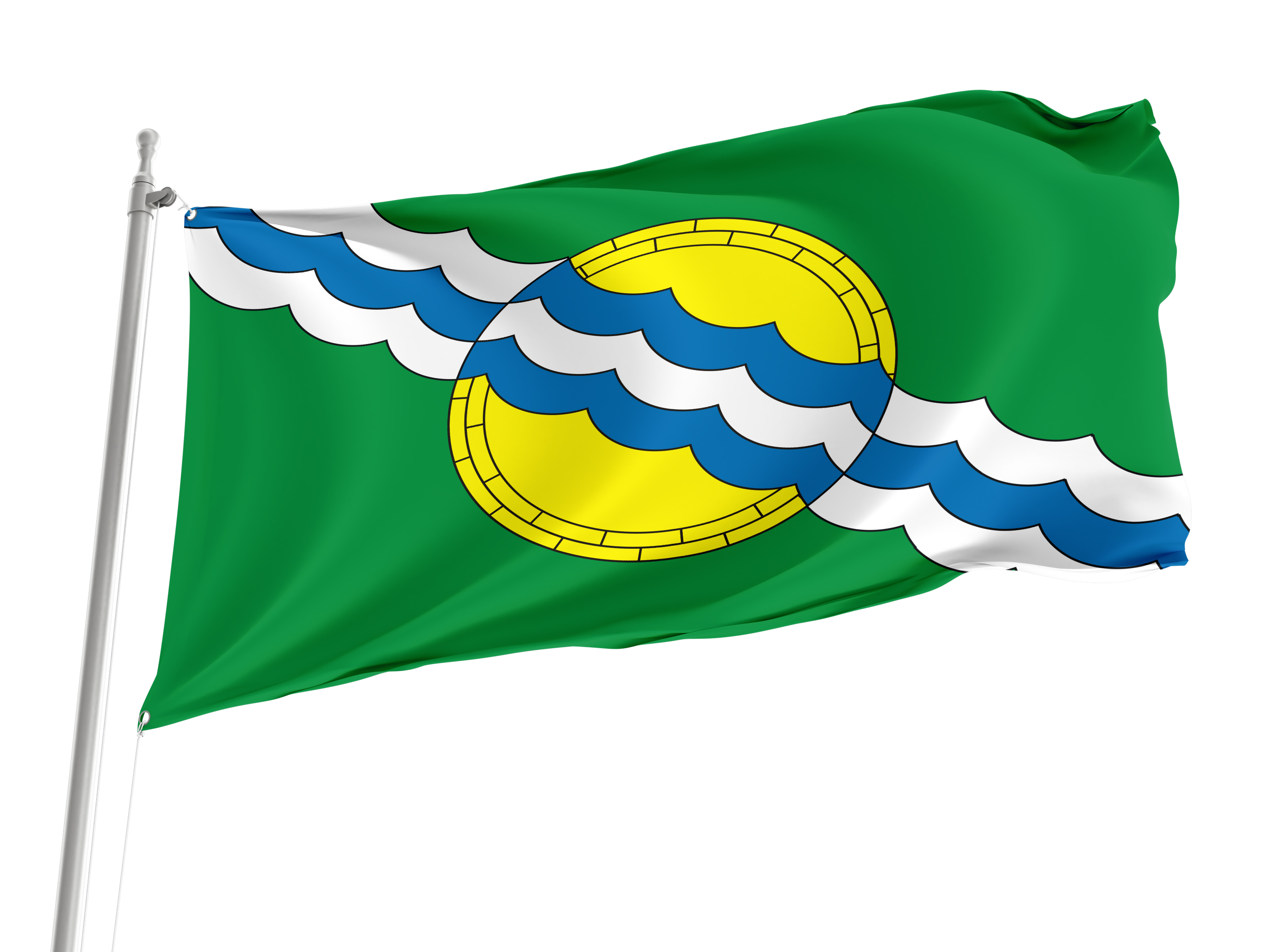 Nekrasovka Flag for Indoor & Outdoor Use