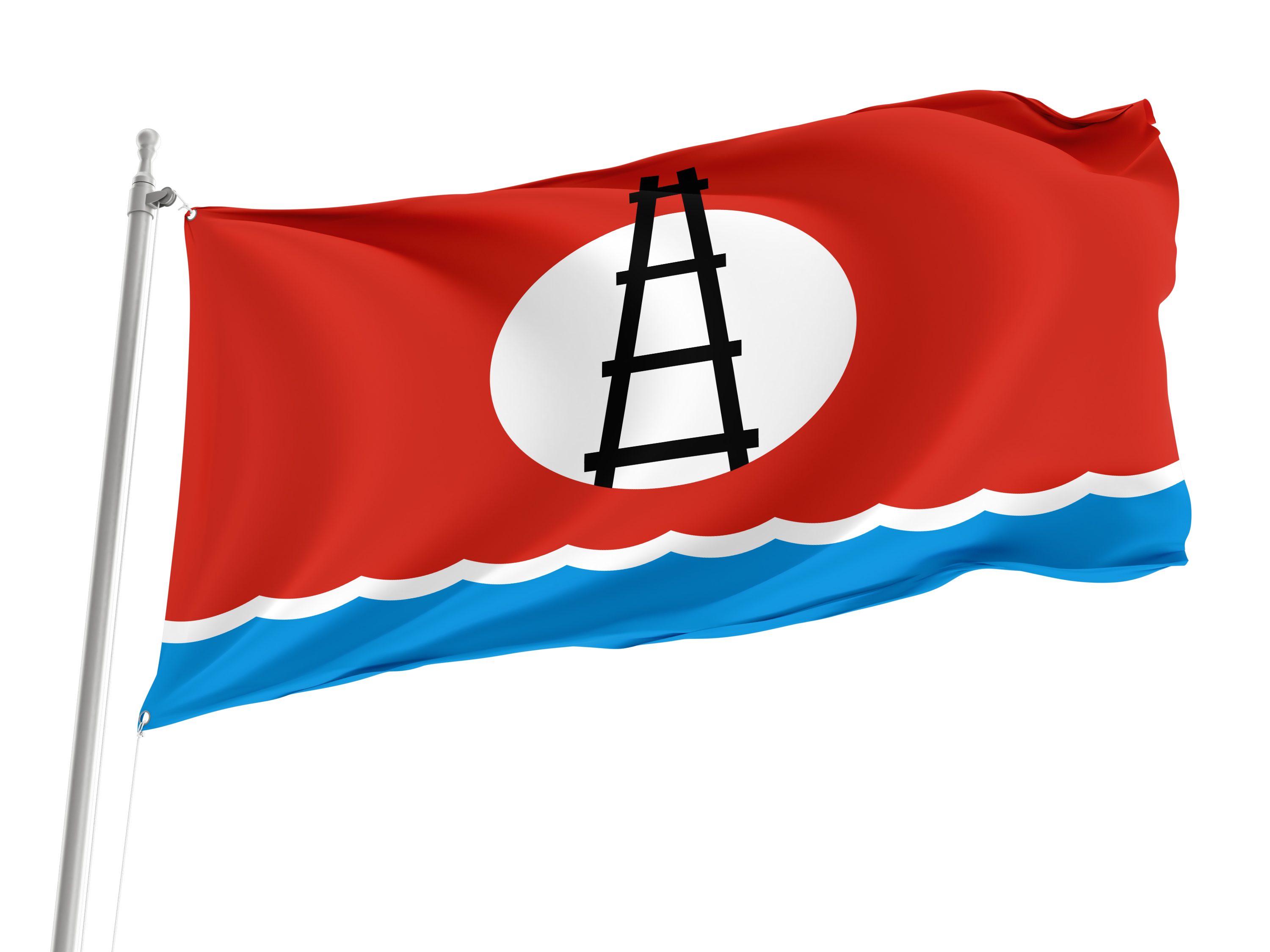 Novospassky District Flag for Indoor & Outdoor Use