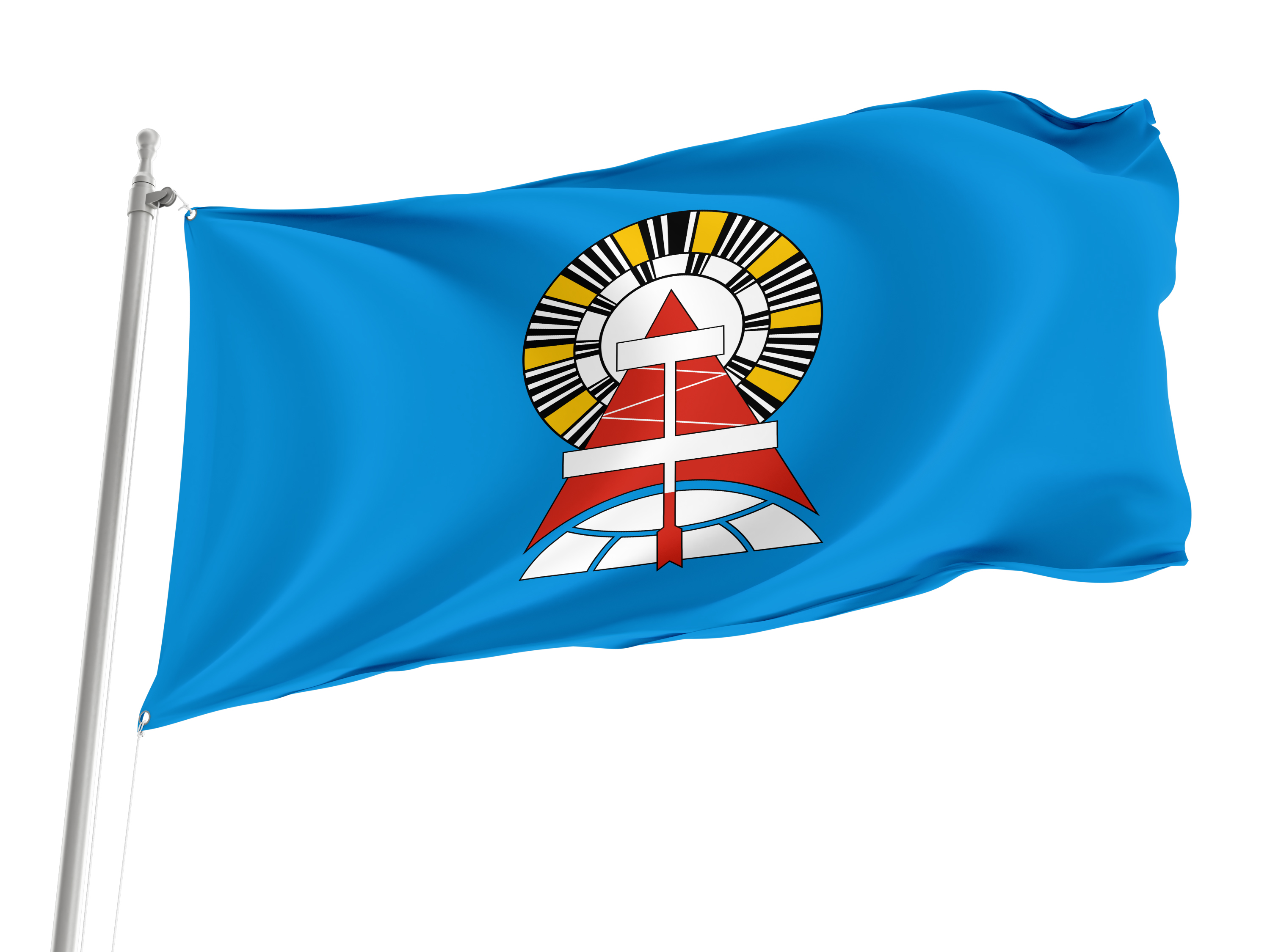 Noyabrsk Flag for Indoor & Outdoor Use