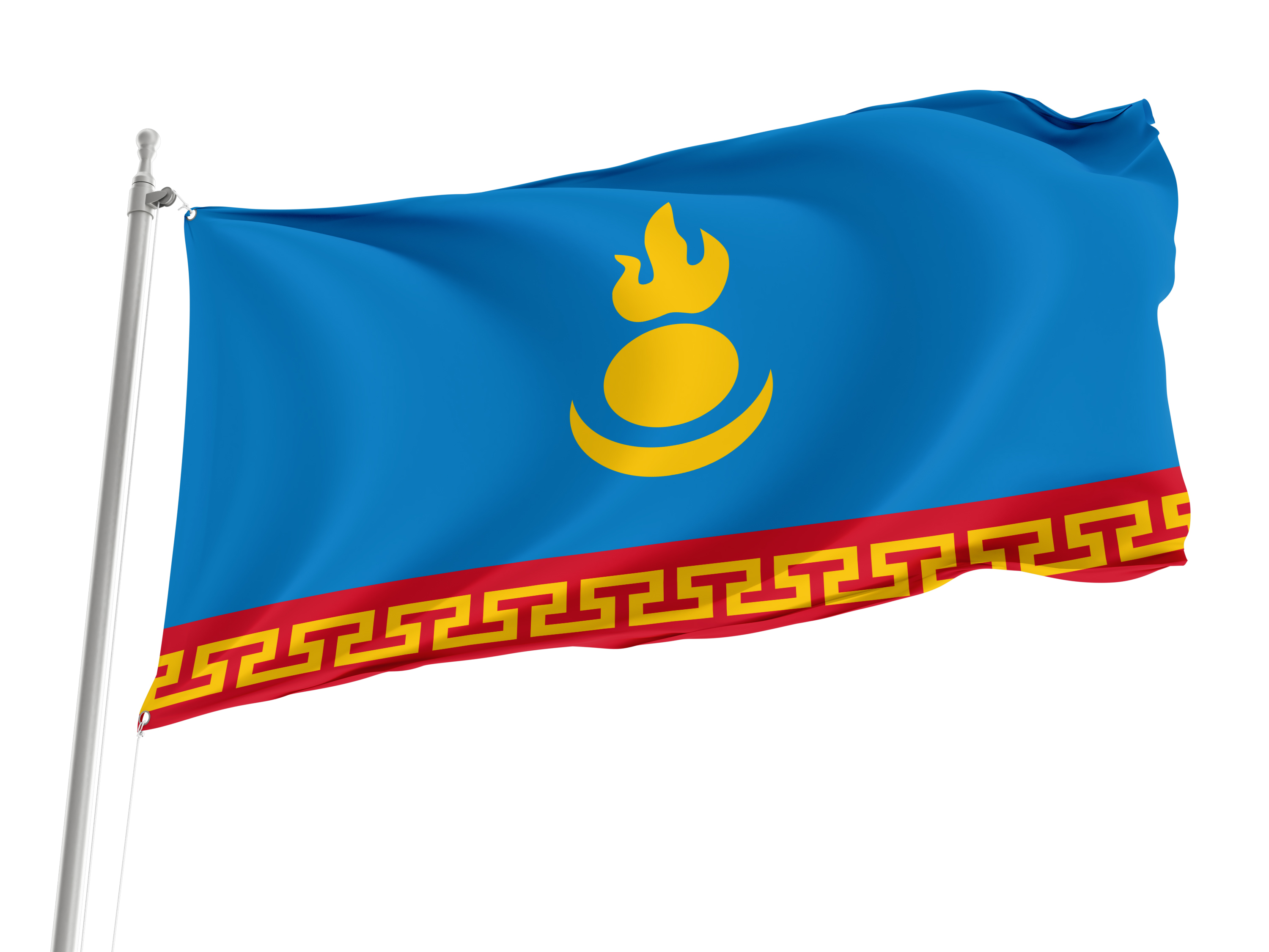 Nukutsky District Flag for Indoor & Outdoor Use