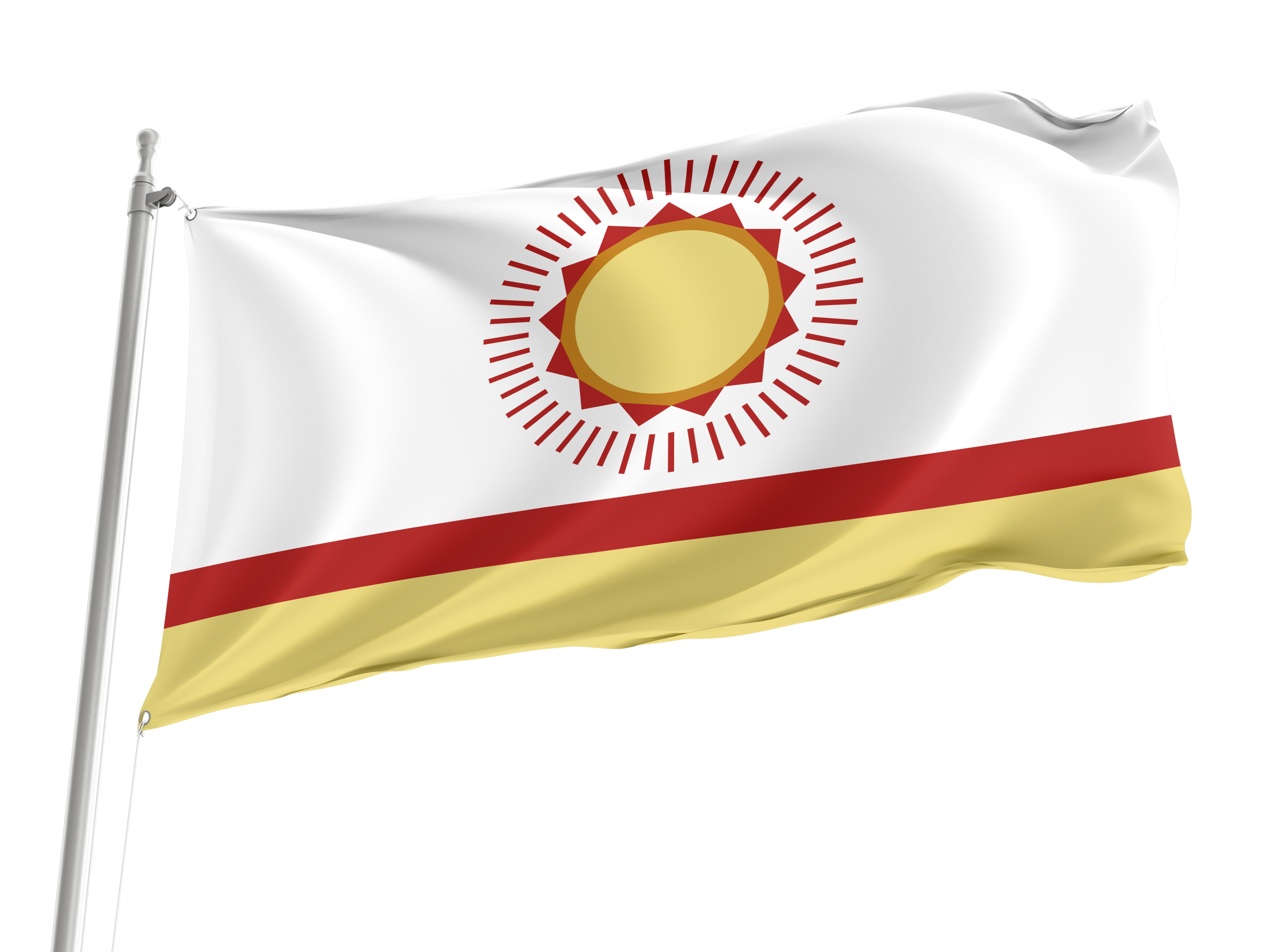 Nurimanovsky District Flag for Indoor & Outdoor Use