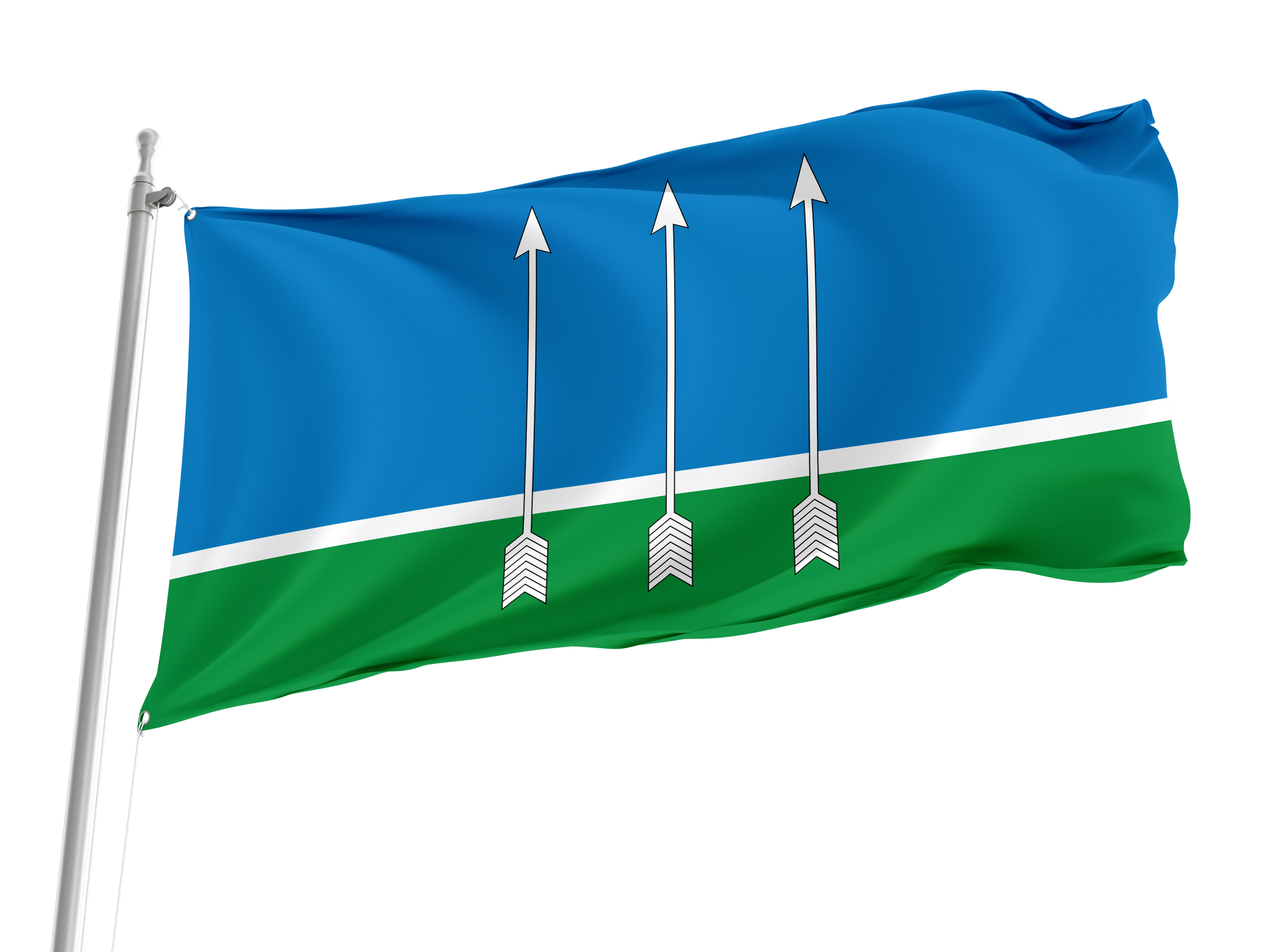 Ozyorny Flag for Indoor & Outdoor Use