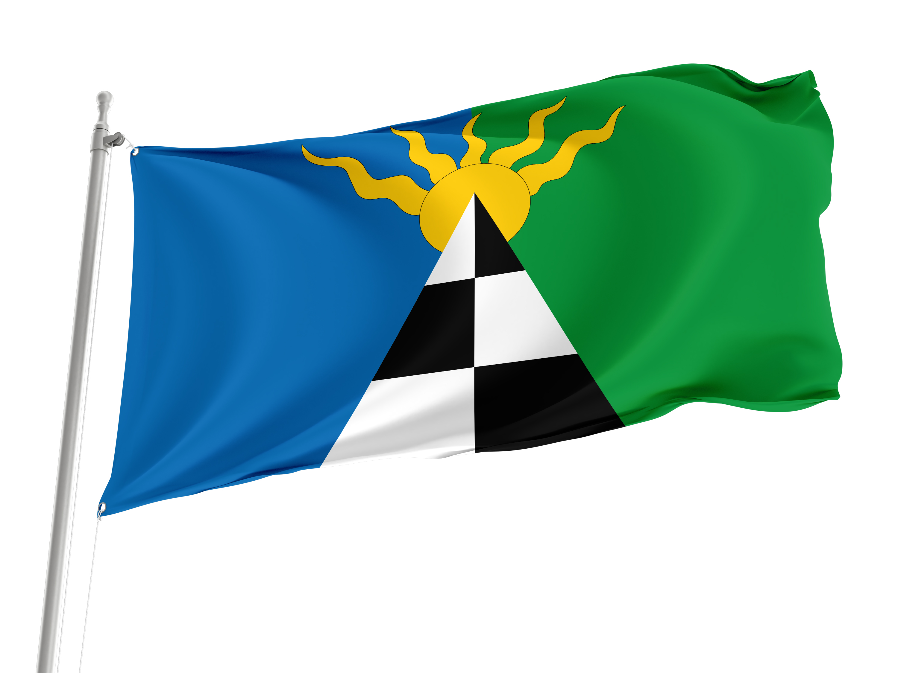 Pokhvistnevo Flag for Indoor & Outdoor Use